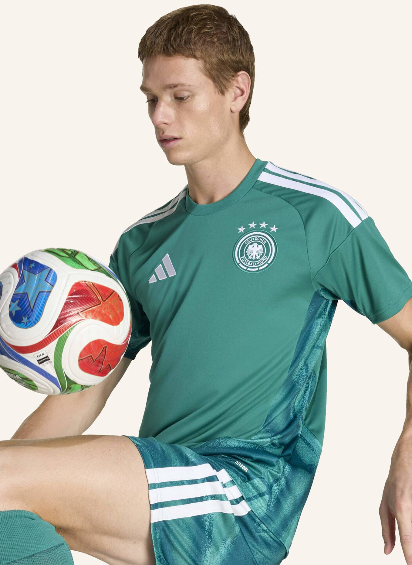 adidas Torwarttrikot REPLICA HEIM DEUTSCHLAND 26: GRÜN