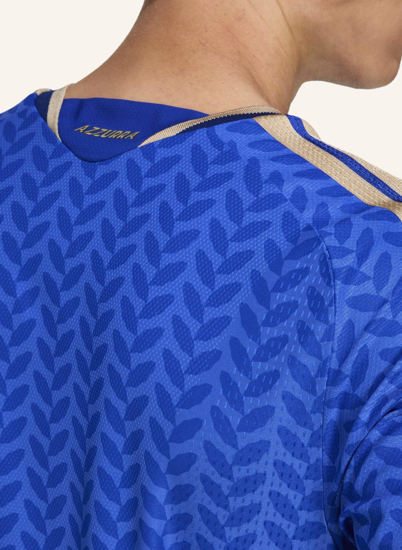 adidas ITALIEN 26 AUTHENTIC HEIMTRIKOT: BLAU