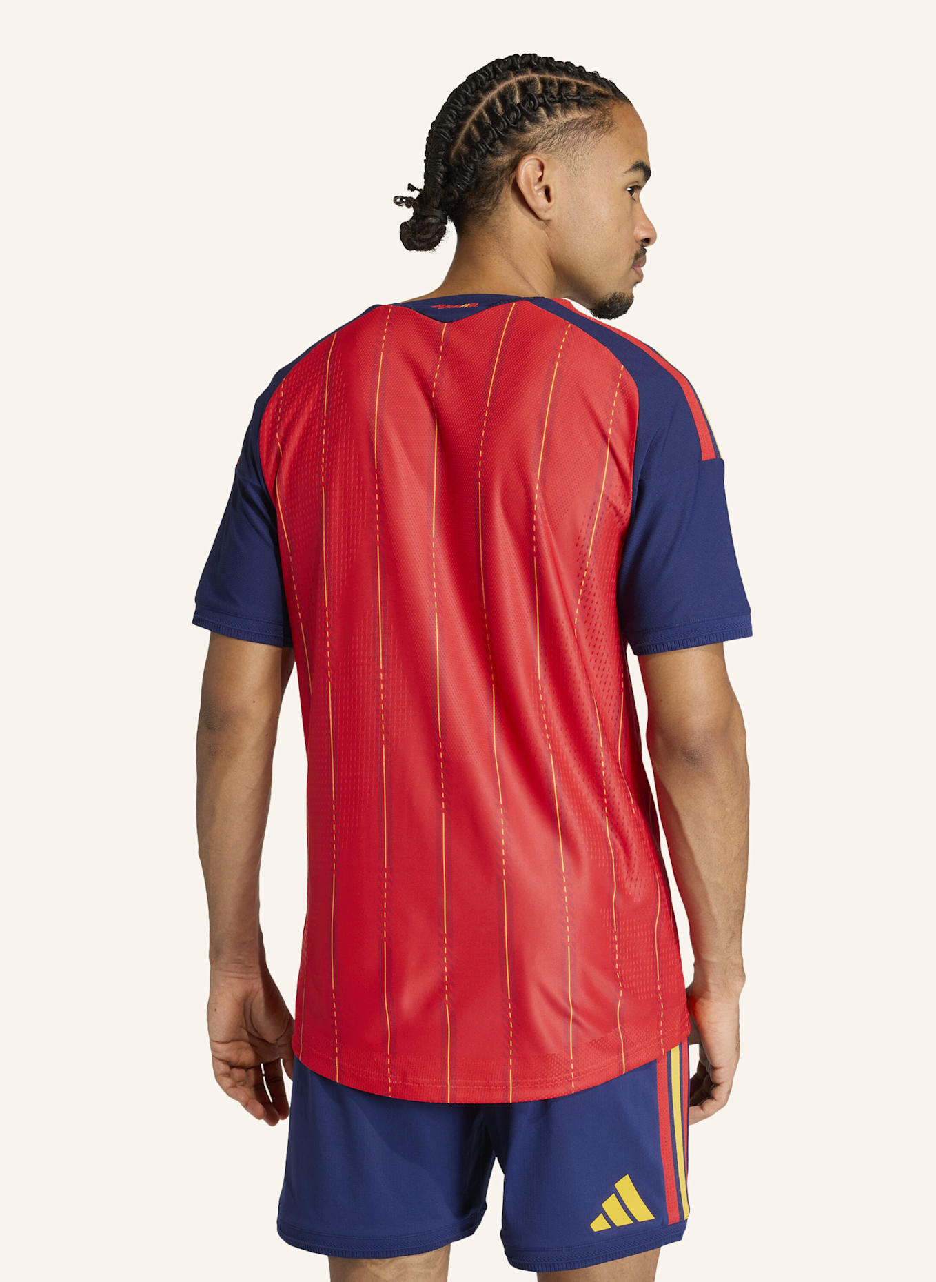 adidas SPAIN 26 HOME AUTHENTIC JERSEY: ROT