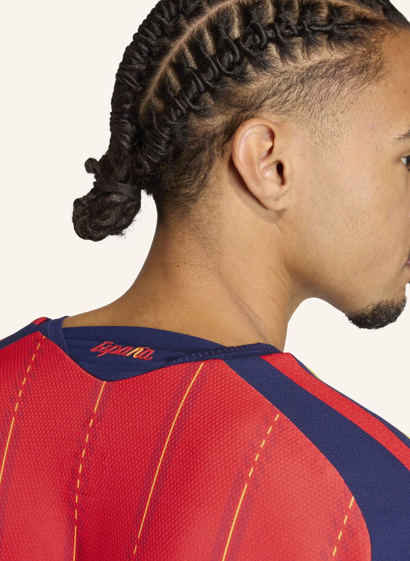 adidas SPAIN 26 HOME AUTHENTIC JERSEY: ROT