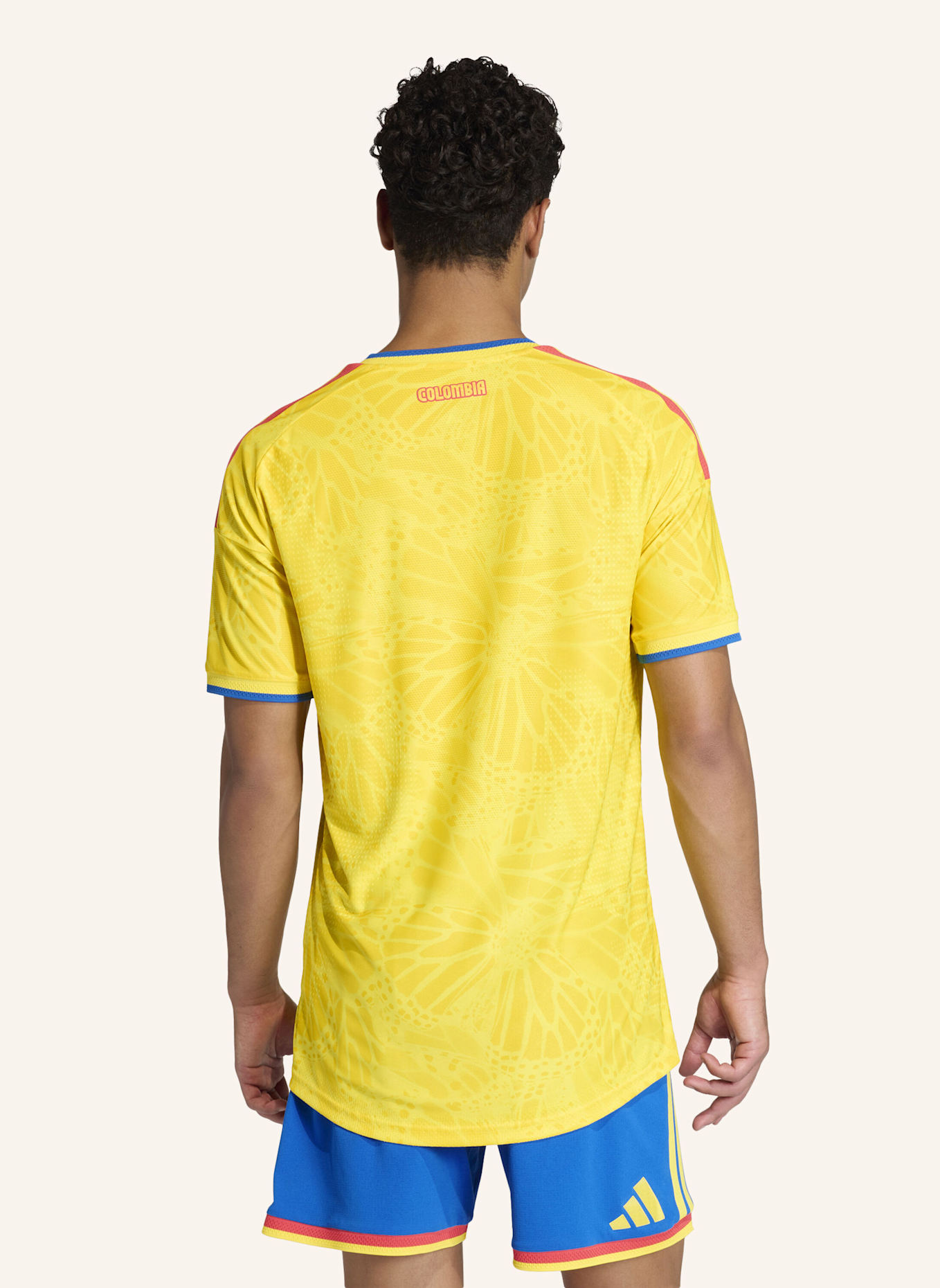 adidas KOLUMBIEN 26 AUTHENTIC HEIMTRIKOT: GELB