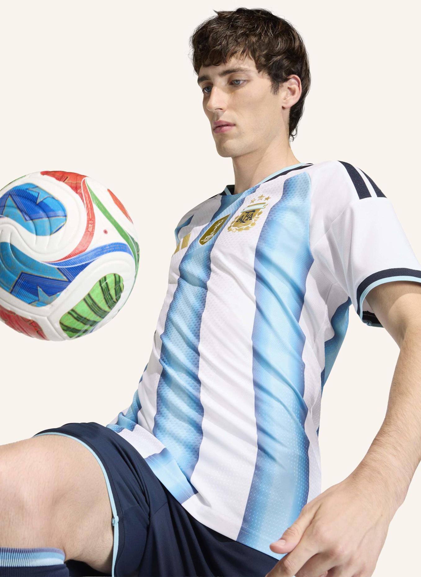 adidas ARGENTINIEN 26 AUTHENTIC HEIMTRIKOT: WEISS/ BLAU