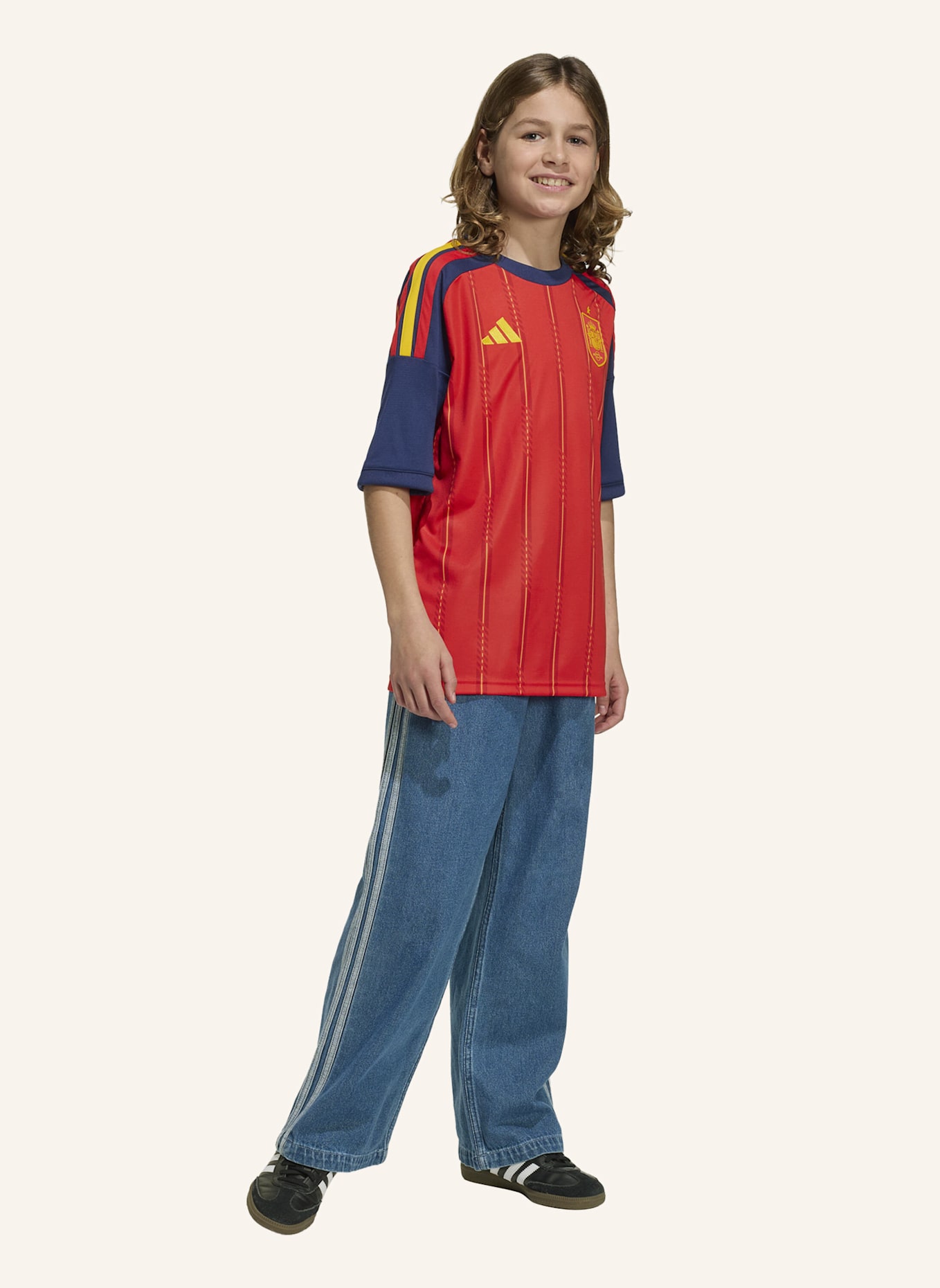 adidas SPANIEN 26 JUNIOR HEIMTRIKOT: ROT