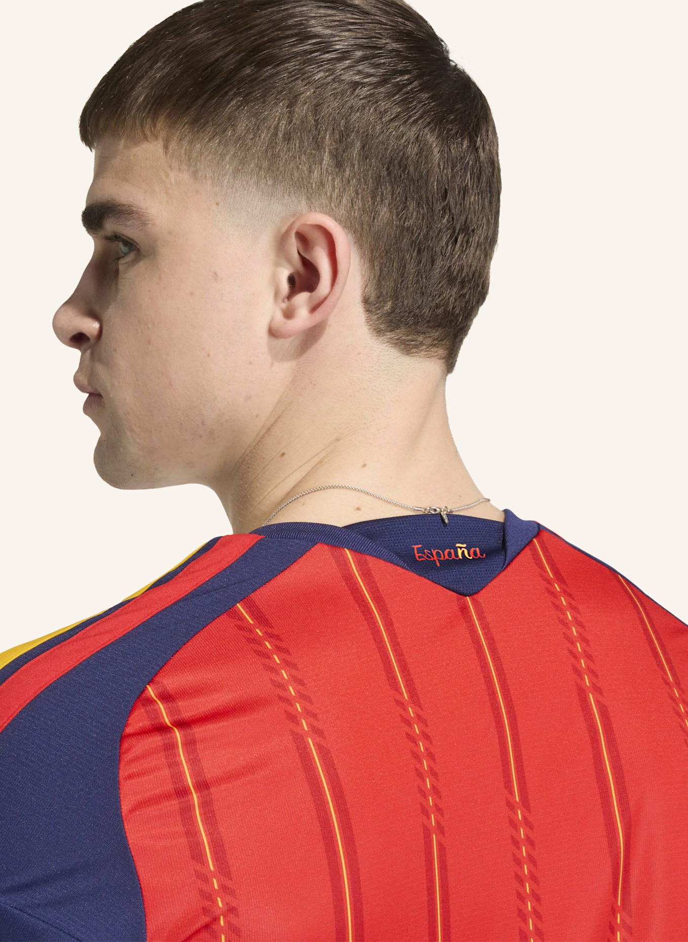 adidas SPANIEN 26 LANGÄRMELIGES HEIMTRIKOT: ROT