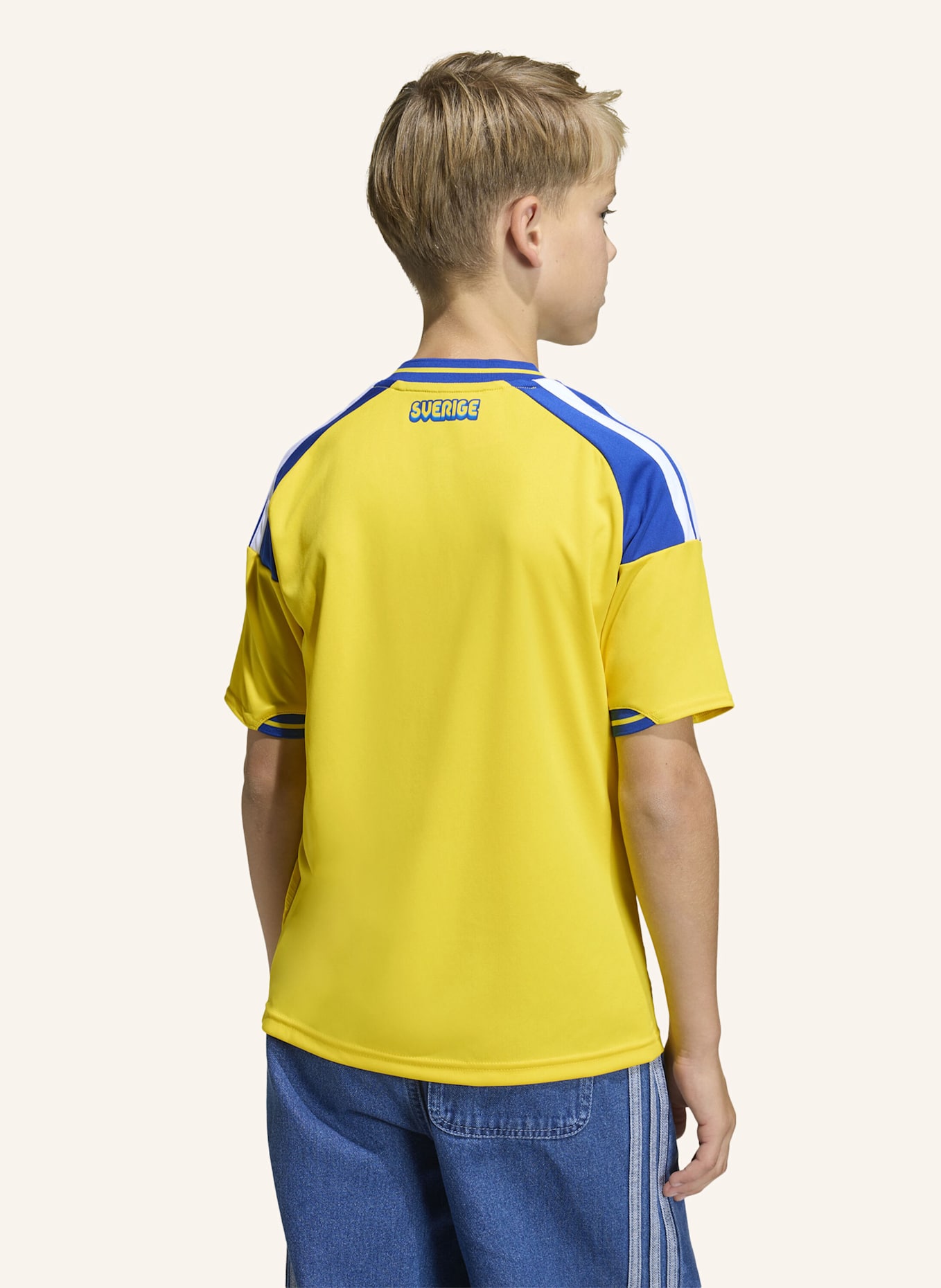adidas SCHWEDEN 26 KIDS HEIMTRIKOT: GELB