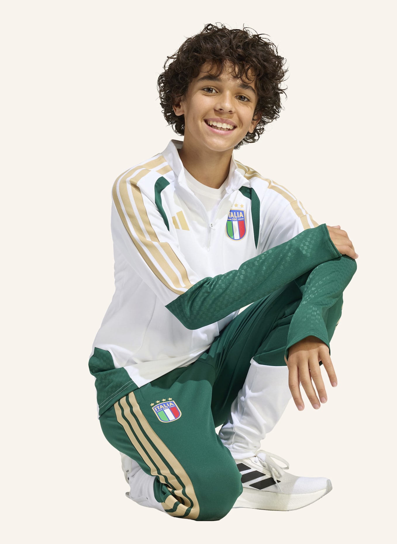 adidas ITALIEN 26 TIRO TRAININGSHOSE KIDS: GRÜN