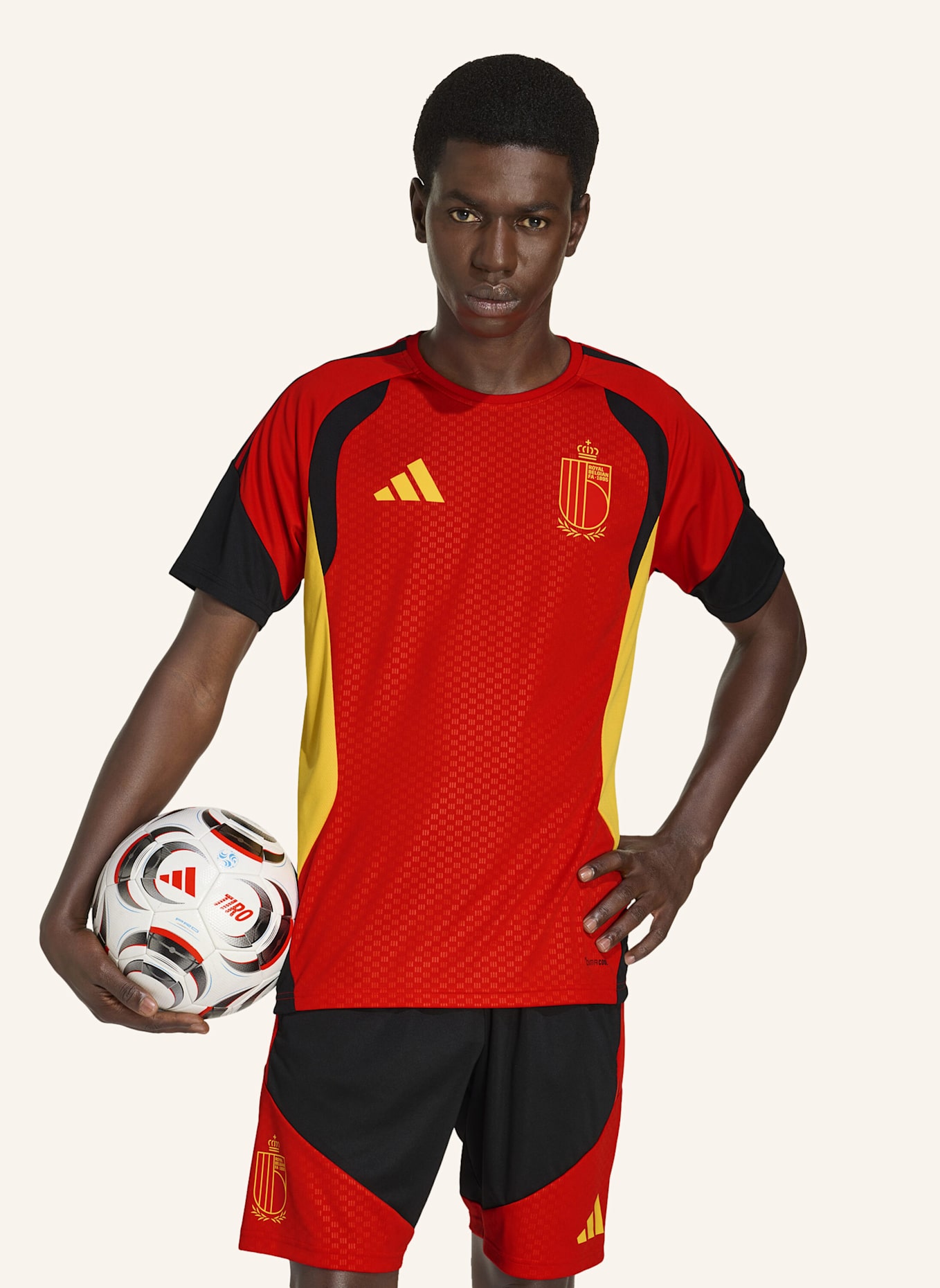 adidas BELGIEN 26 TIRO TRAININGSTRIKOT: ROT