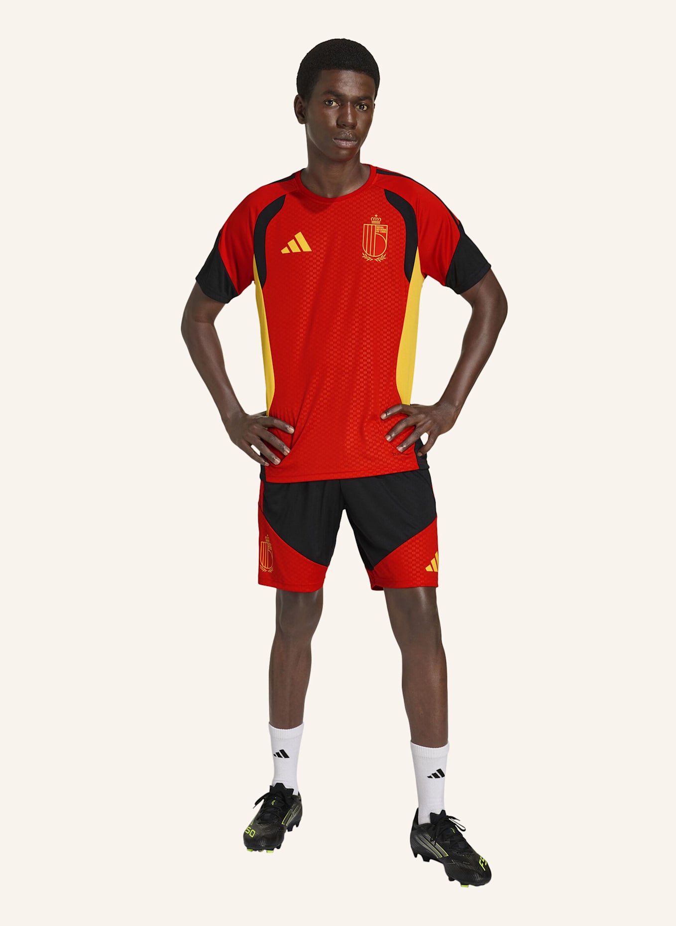 adidas BELGIEN 26 TIRO TRAININGSTRIKOT: ROT