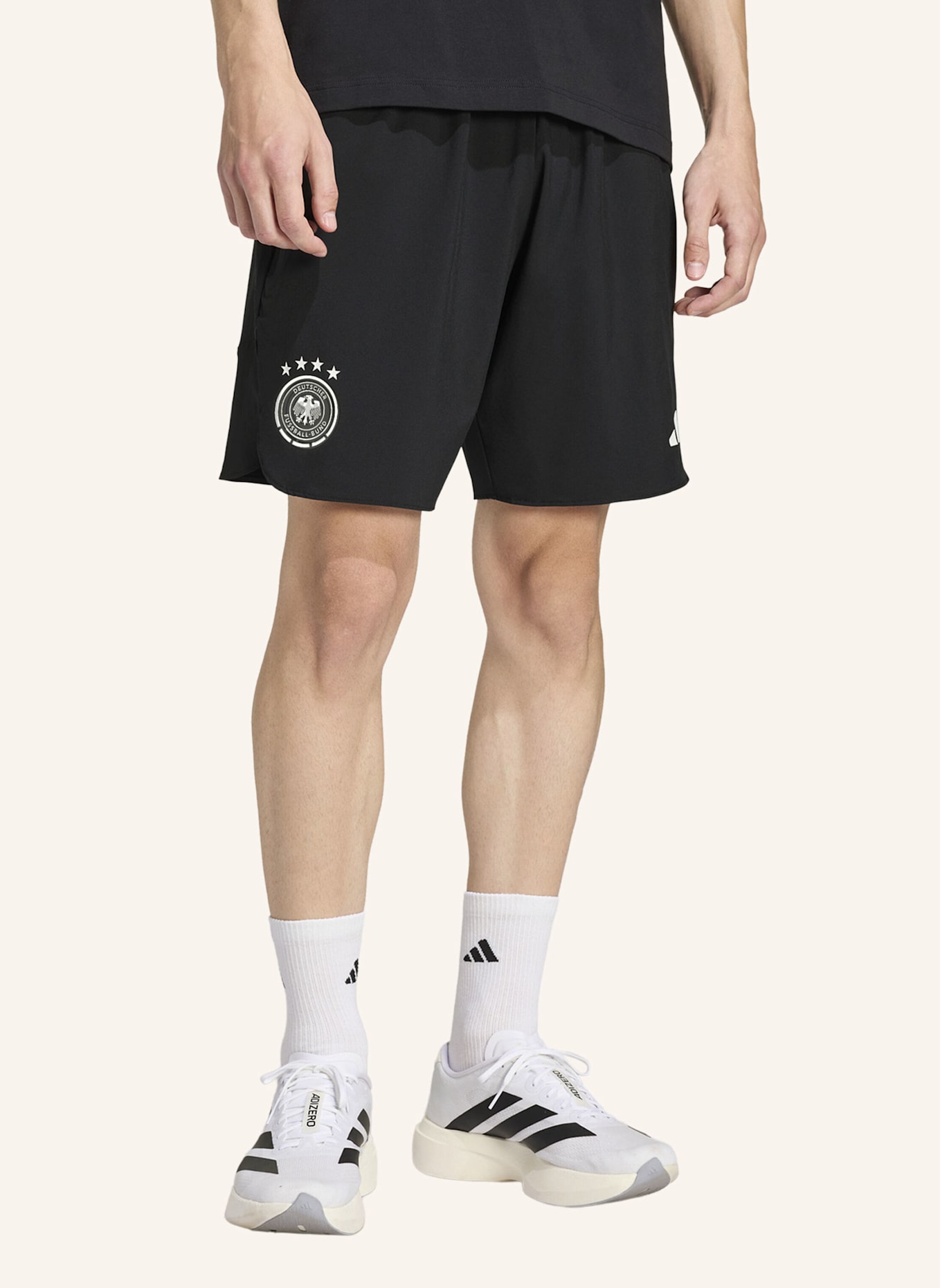 adidas Shorts DEUTSCHLAND TIRO TRAVEL: SCHWARZ