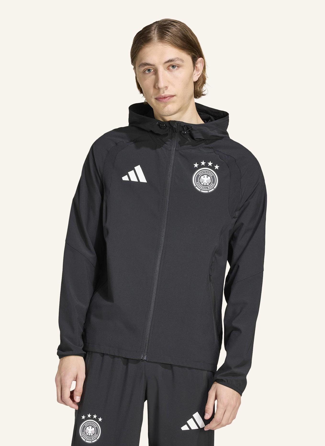 adidas Funktionsjacke DEUTSCHLAND TIRO TRAVEL: SCHWARZ
