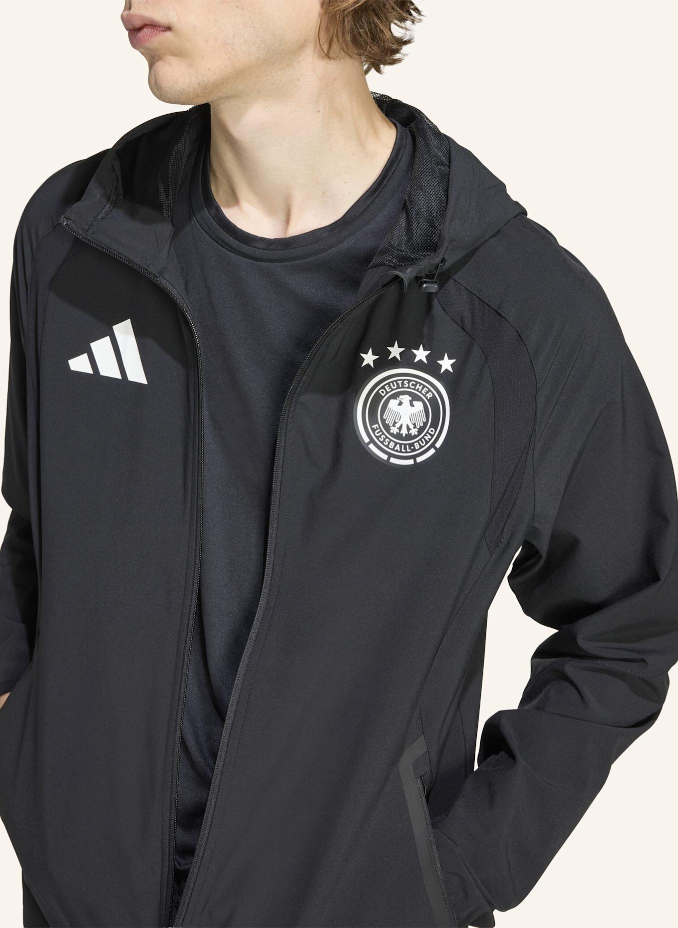 adidas Funktionsjacke DEUTSCHLAND TIRO TRAVEL: SCHWARZ