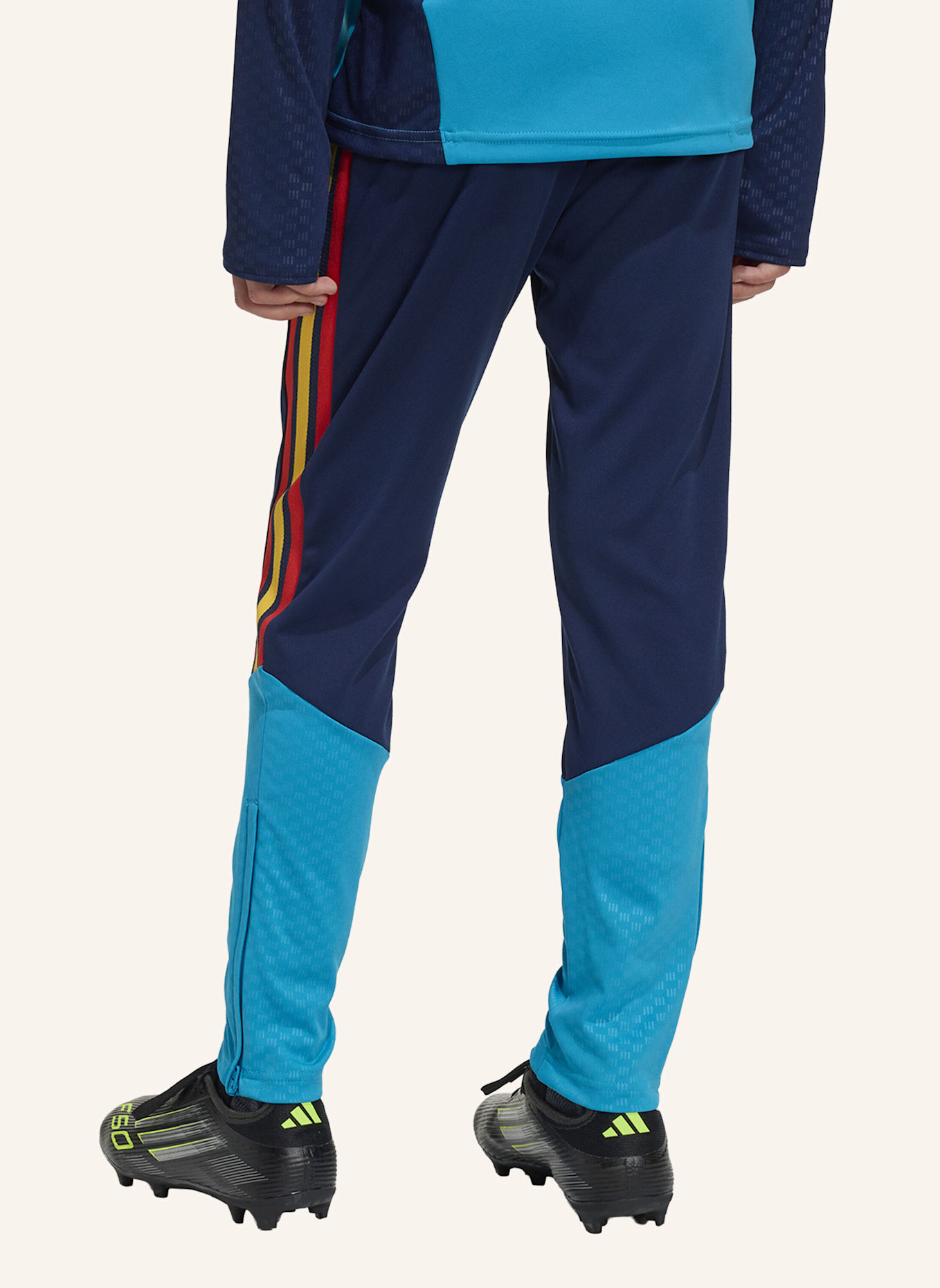 adidas SPAIN 26 TIRO TRAINING KIDS HOSE: BLAU