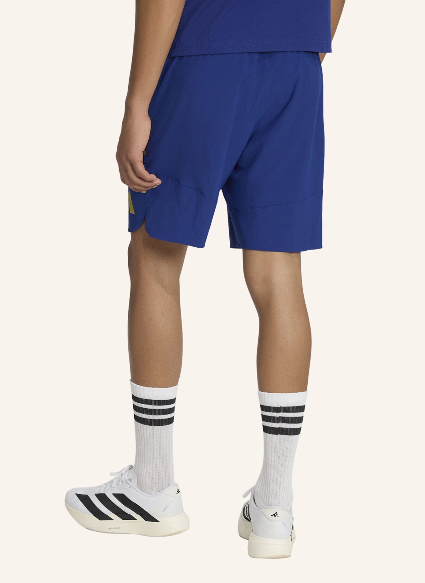 adidas ITALIEN TIRO REISESHORTS: BLAU
