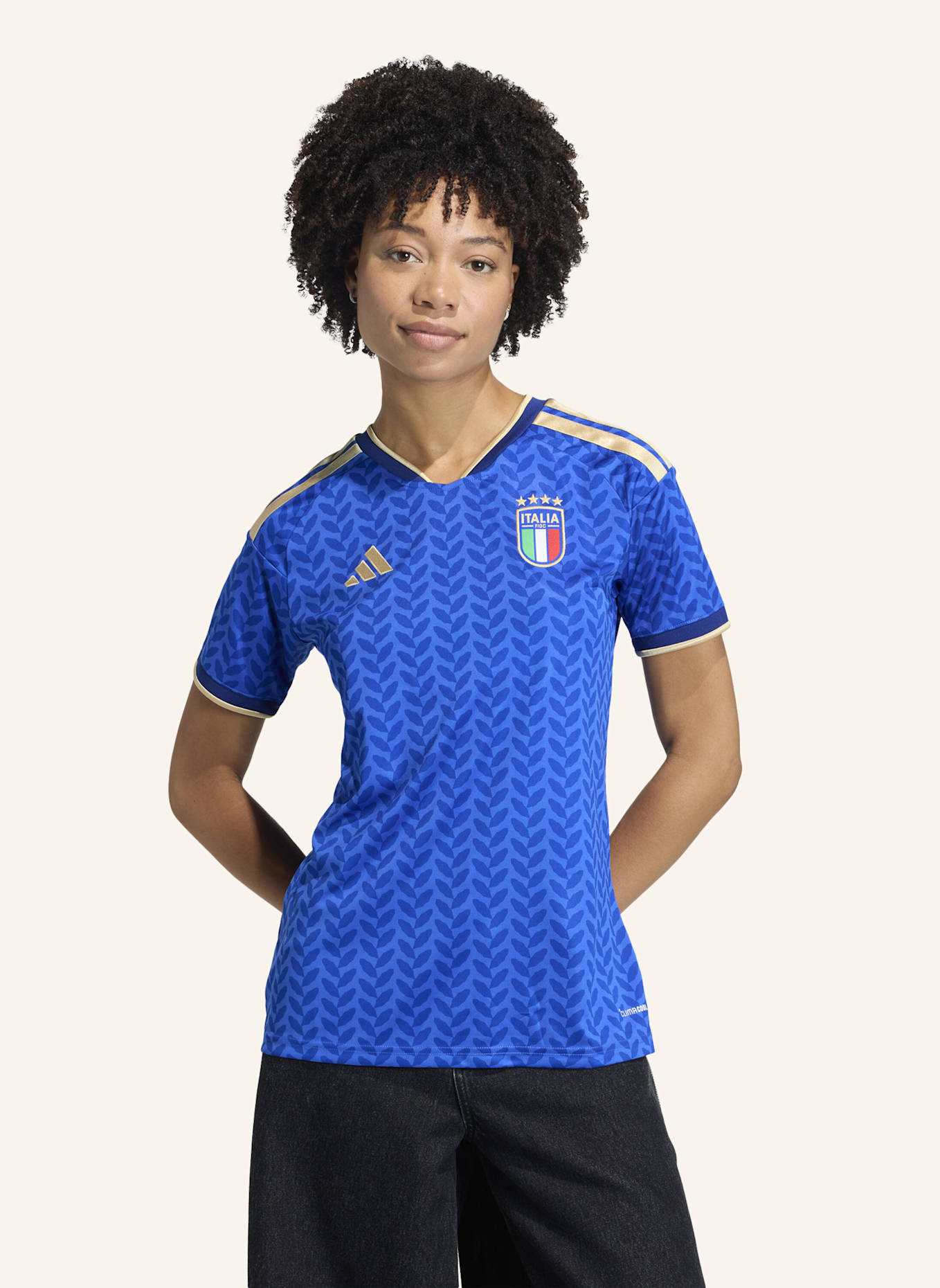 adidas ITALIEN 26 HEIMTRIKOT: BLAU