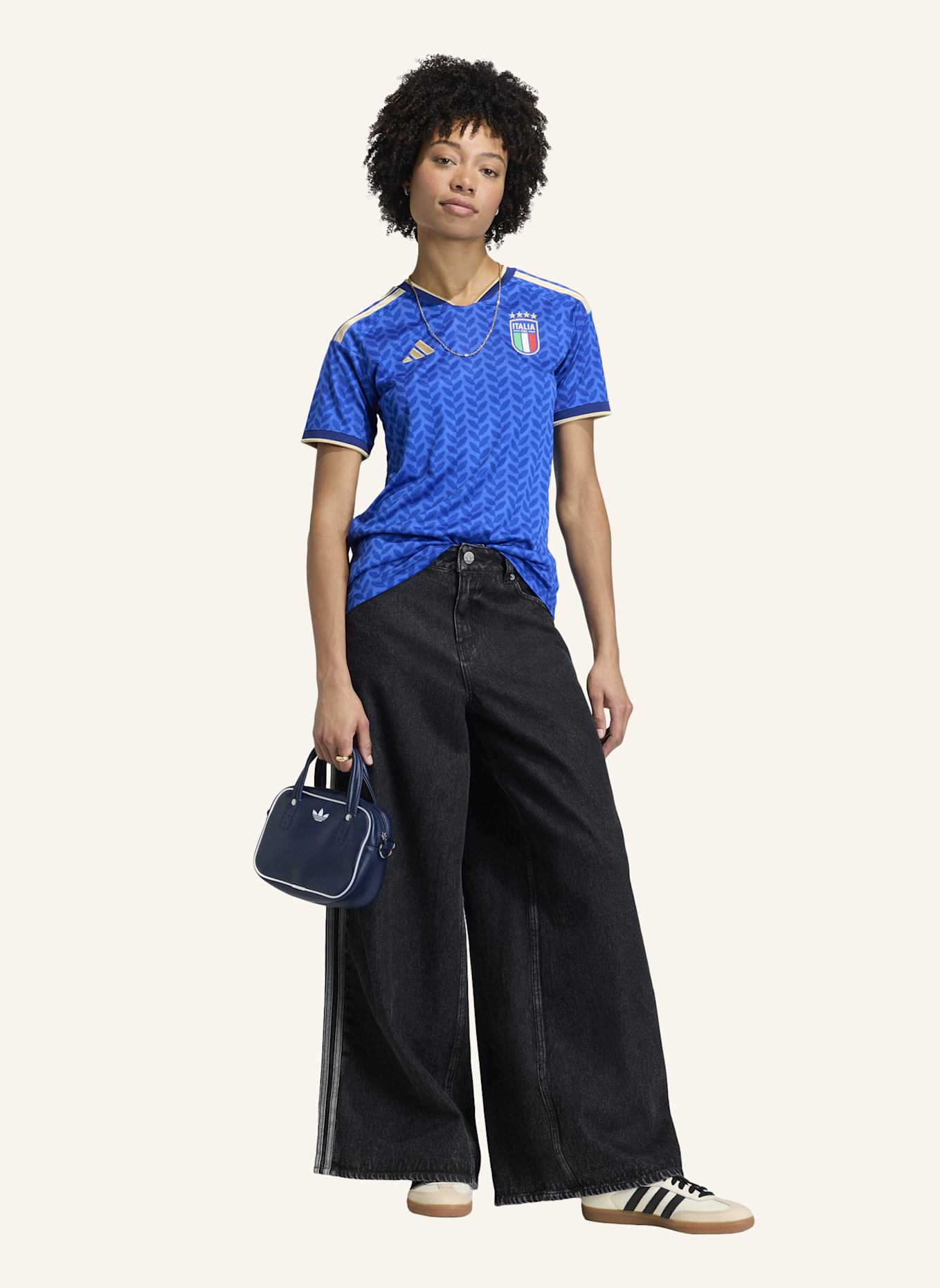 adidas ITALIEN 26 HEIMTRIKOT: BLAU
