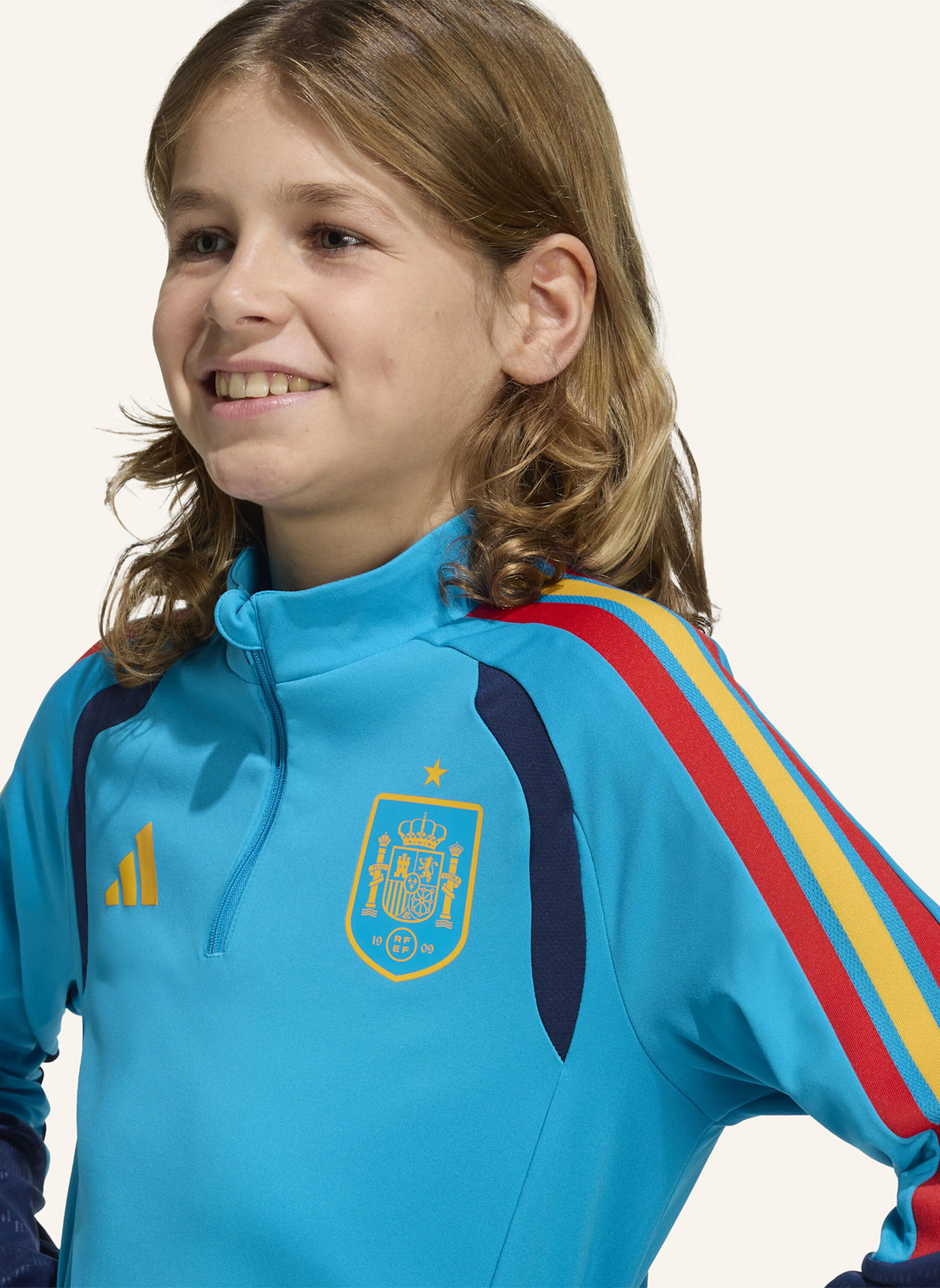 adidas SPANIEN 26 TIRO TRAININGSOBERTEIL KINDER: BLAU