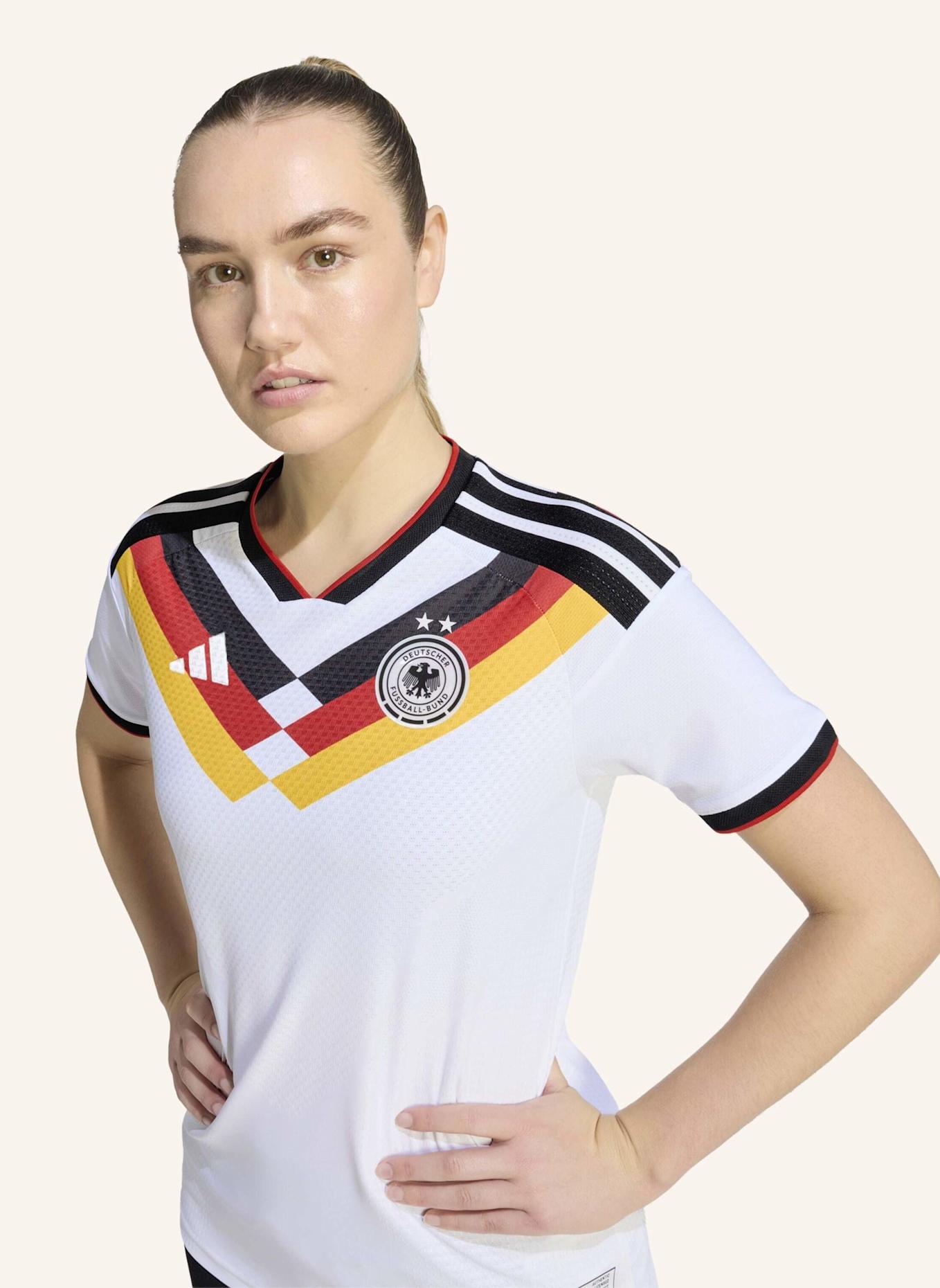 adidas DEUTSCHLAND 26 AUTHENTIC HEIMTRIKOT FRAUENTEAM: WEISS