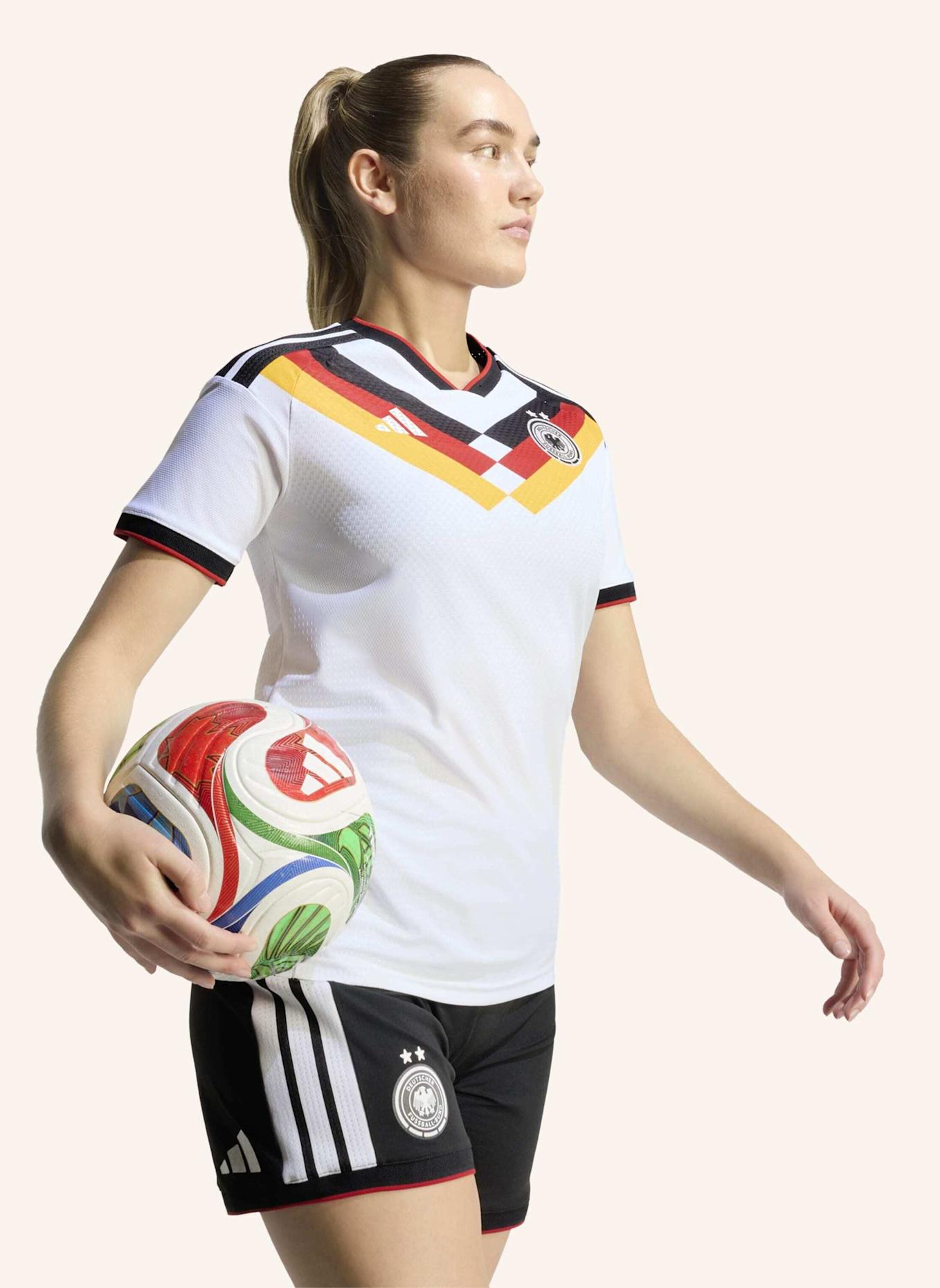 adidas DEUTSCHLAND 26 AUTHENTIC HEIMTRIKOT FRAUENTEAM: WEISS