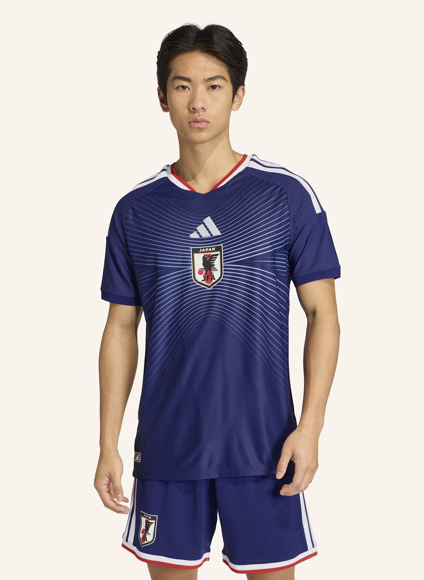 adidas AUTHENTISCHE JAPAN 26/27 HEIMTRIKOT: BLAU