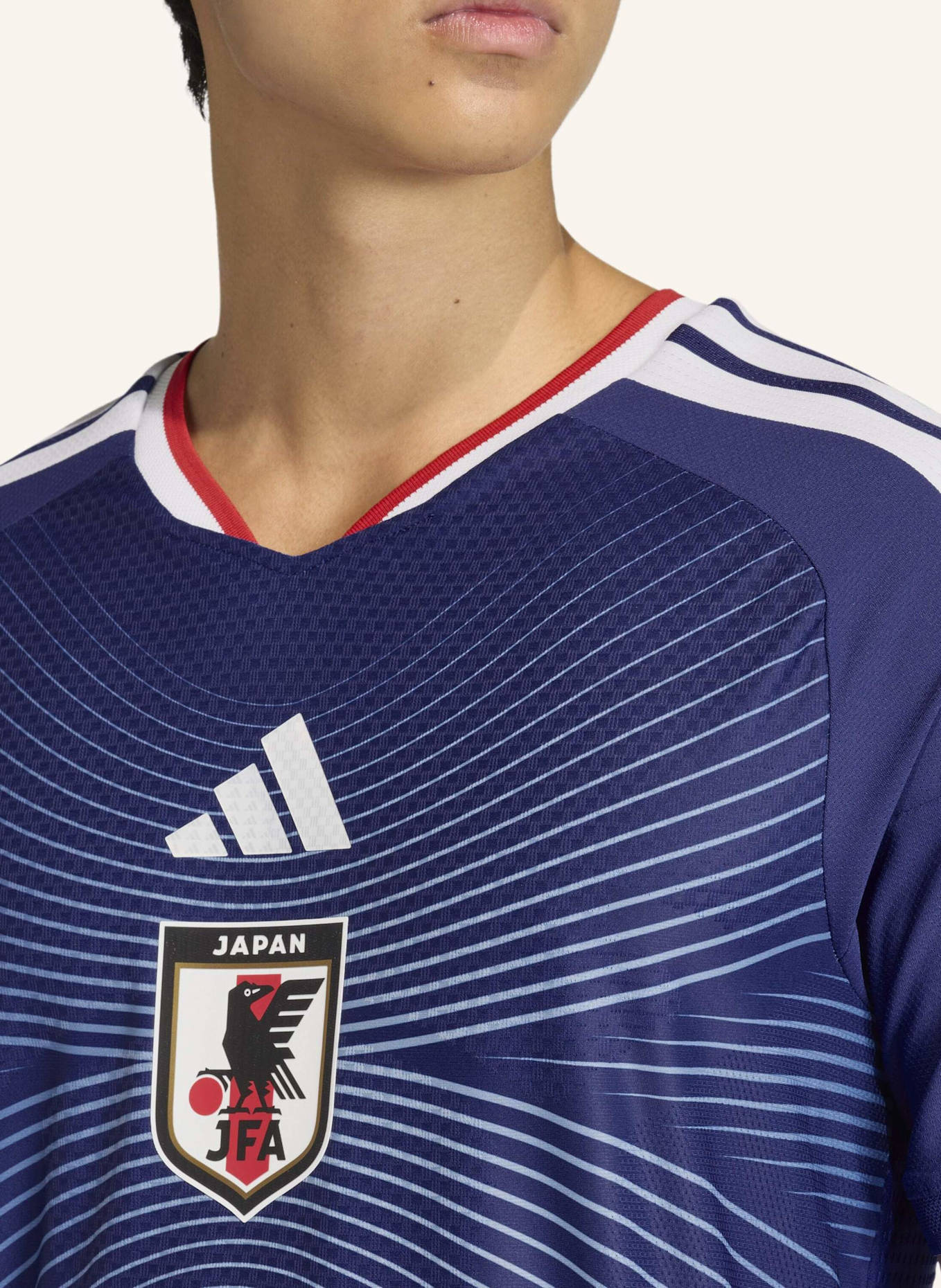 adidas AUTHENTISCHE JAPAN 26/27 HEIMTRIKOT: BLAU