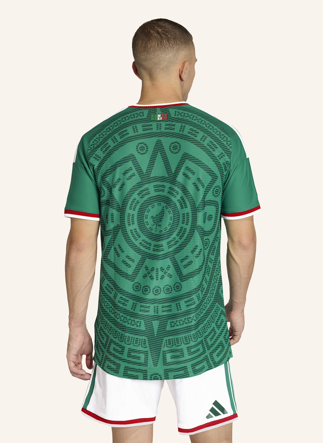 adidas AUTHENTISCHES MEXIKO 26 HEIMTRIKOT: GRÜN