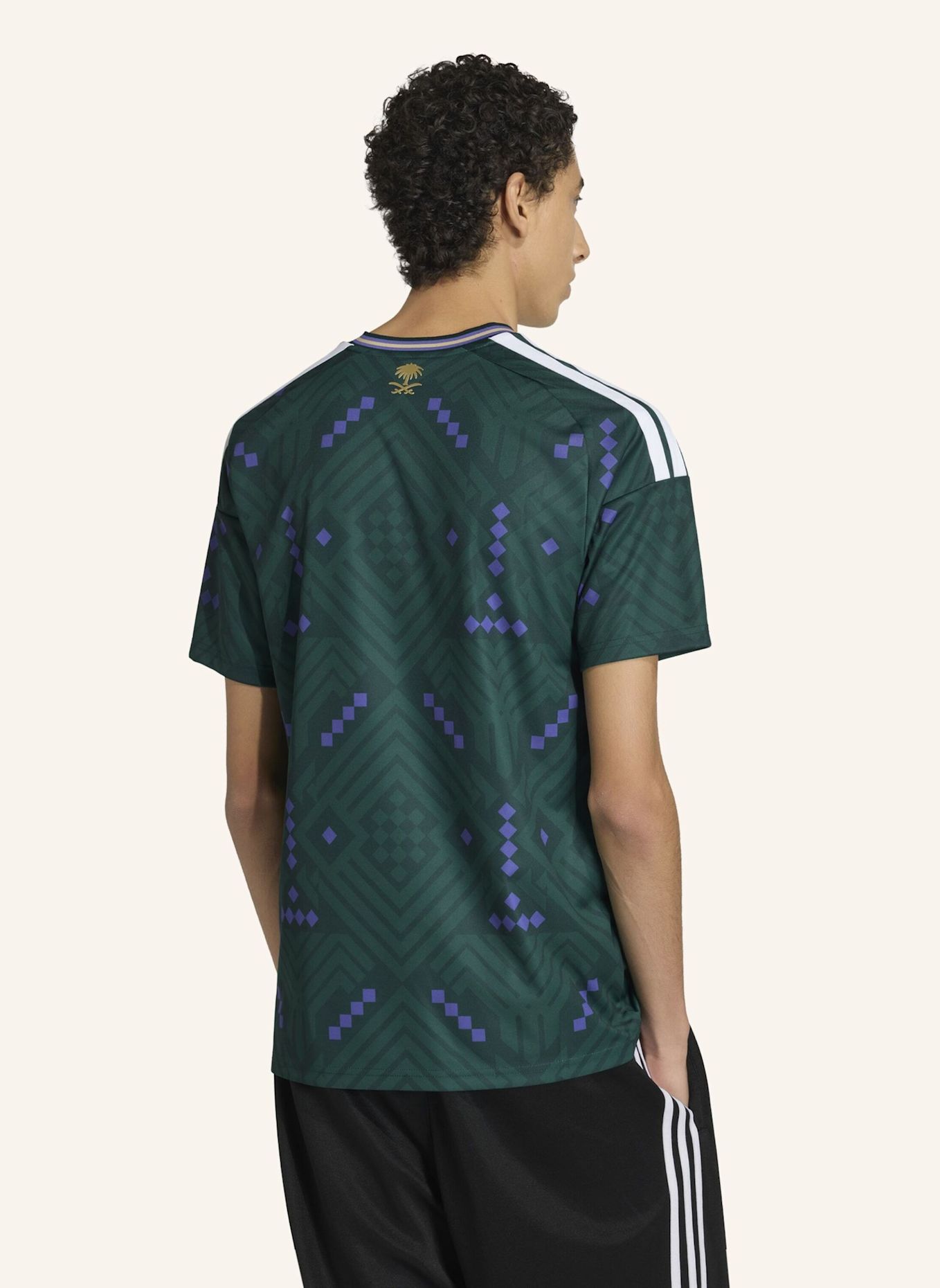adidas SAUDI-ARABIEN 26 HEIMTRIKOT: GRÜN/ WEISS