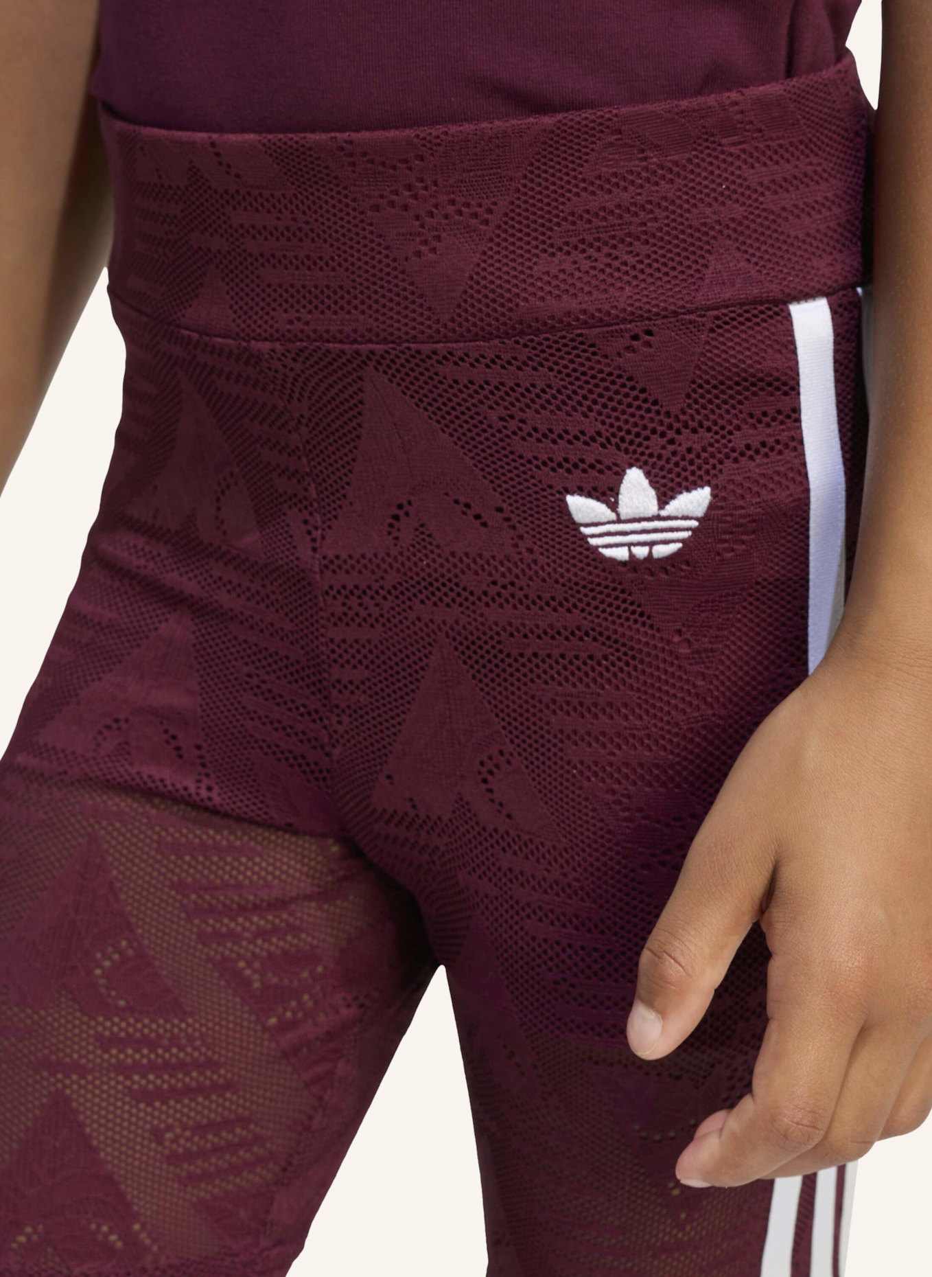 adidas Originals KURZES AOP CYCLING T-SHIRT-SET: ROT