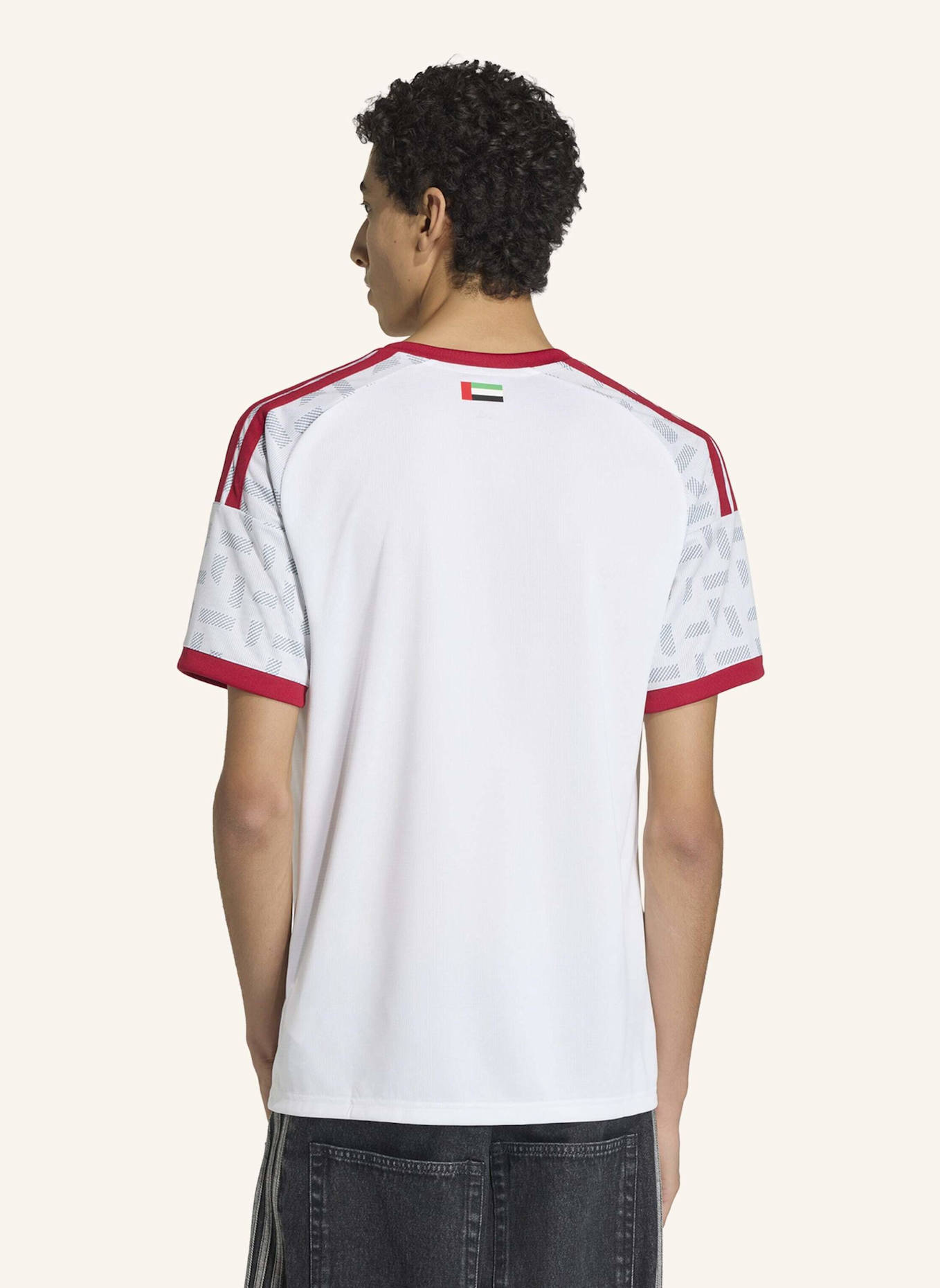 adidas VEREINIGTE ARABISCHE EMIRATE 26 HEIMTRIKOT: WEISS
