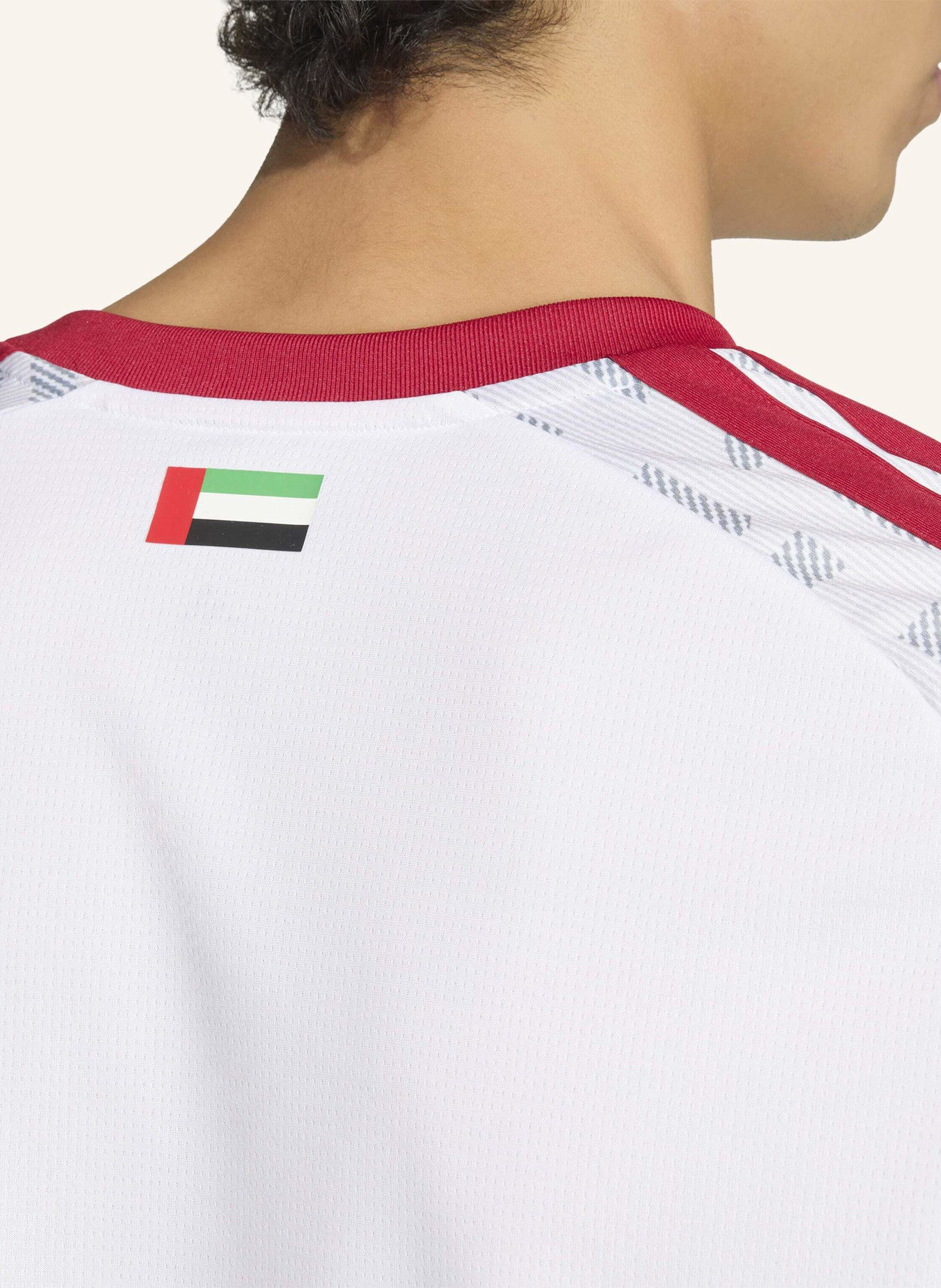 adidas VEREINIGTE ARABISCHE EMIRATE 26 HEIMTRIKOT: WEISS