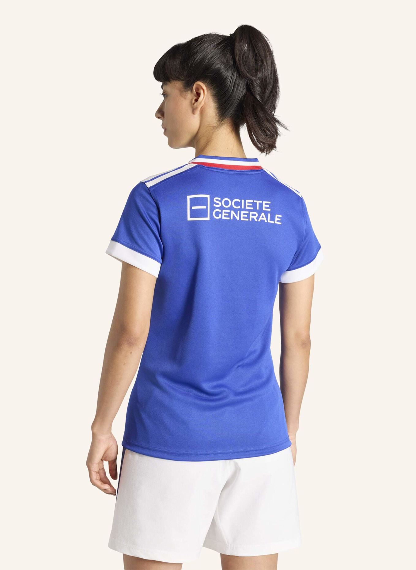 adidas FRANKREICH RUGBY HOME WOMEN‘S REPLICA-JERSEY: BLAU
