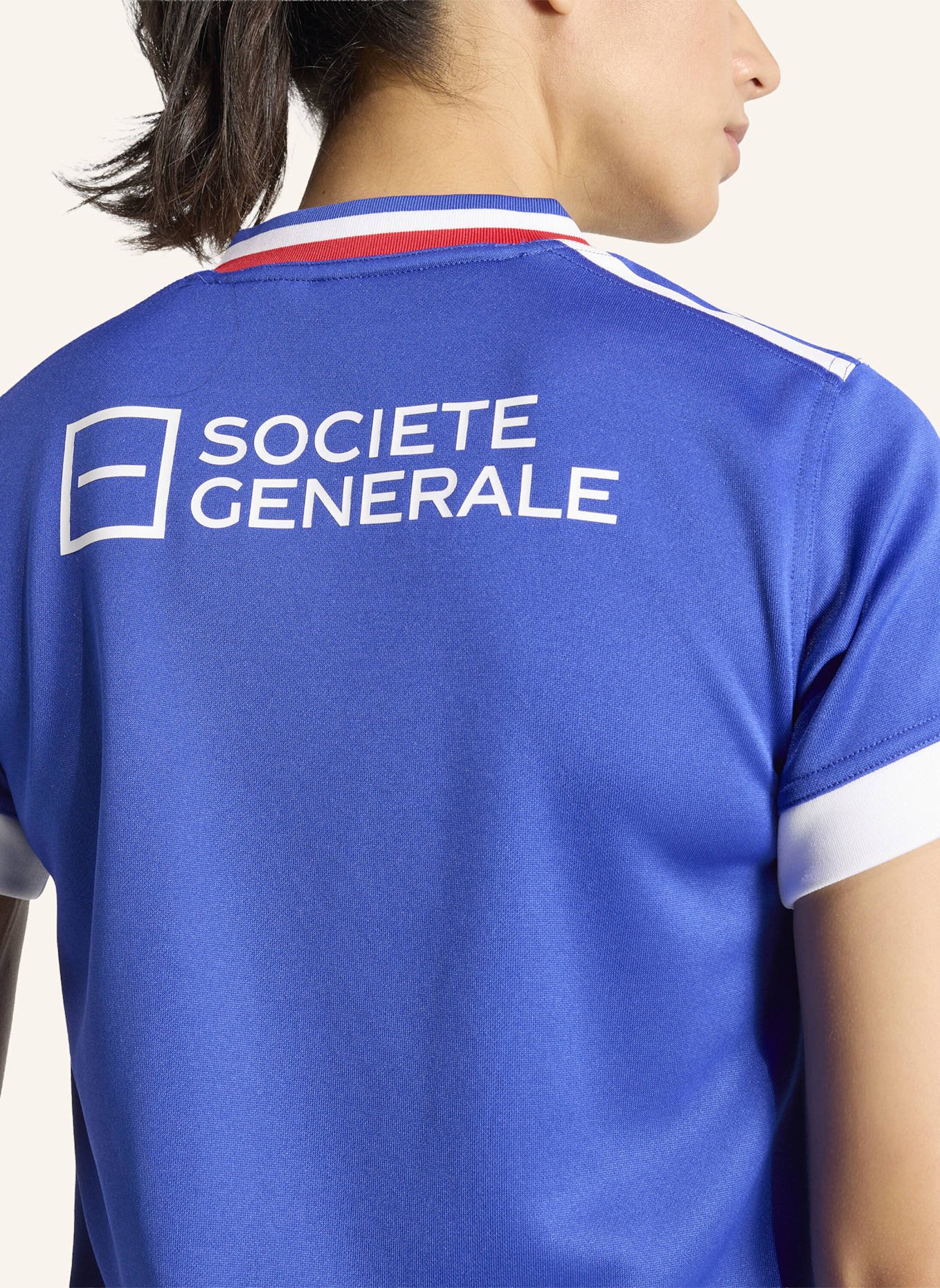 adidas FRANKREICH RUGBY HOME WOMEN‘S REPLICA-JERSEY: BLAU