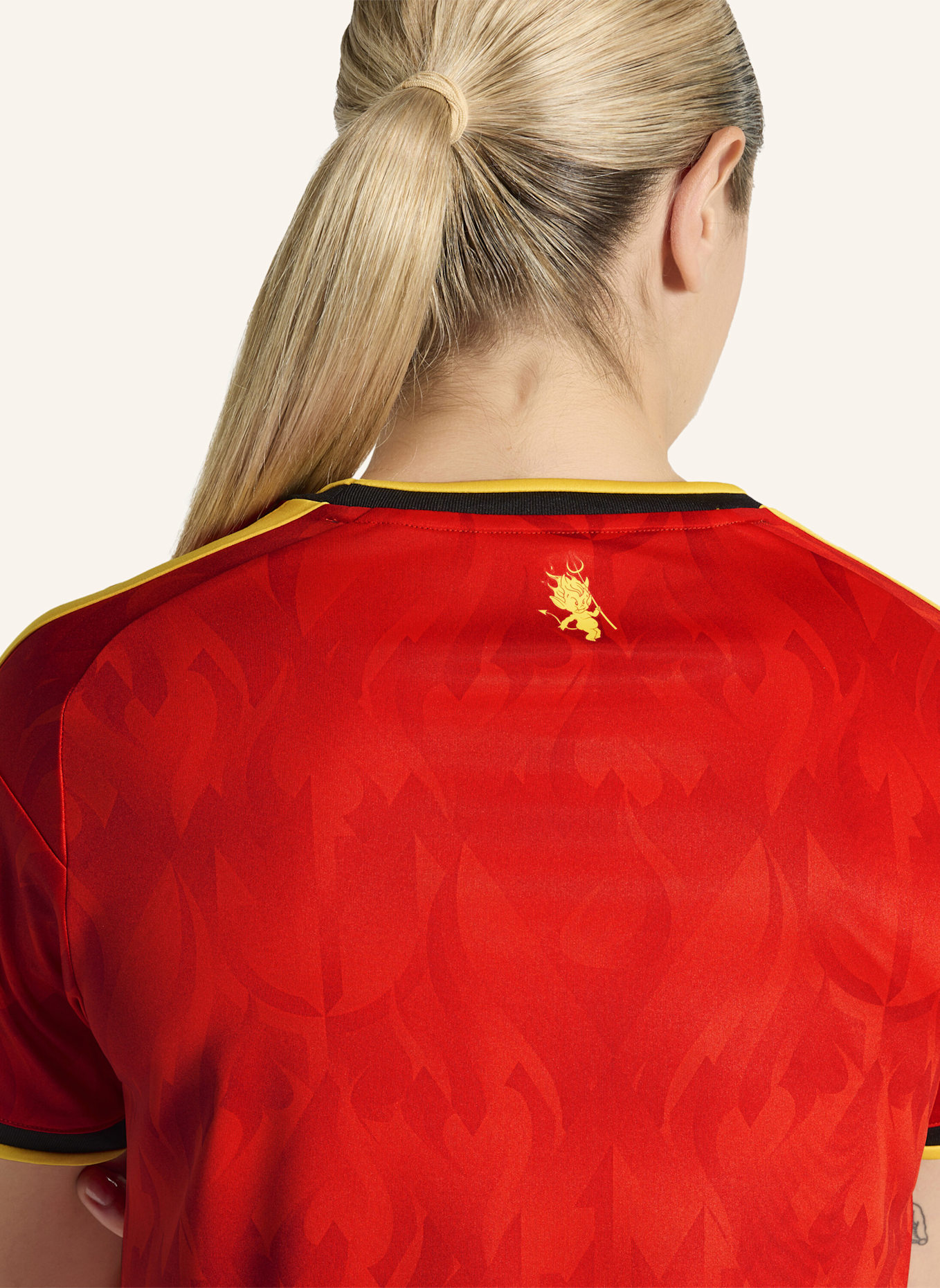 adidas BELGIEN 26 HEIMTRIKOT: ROT/ GOLD