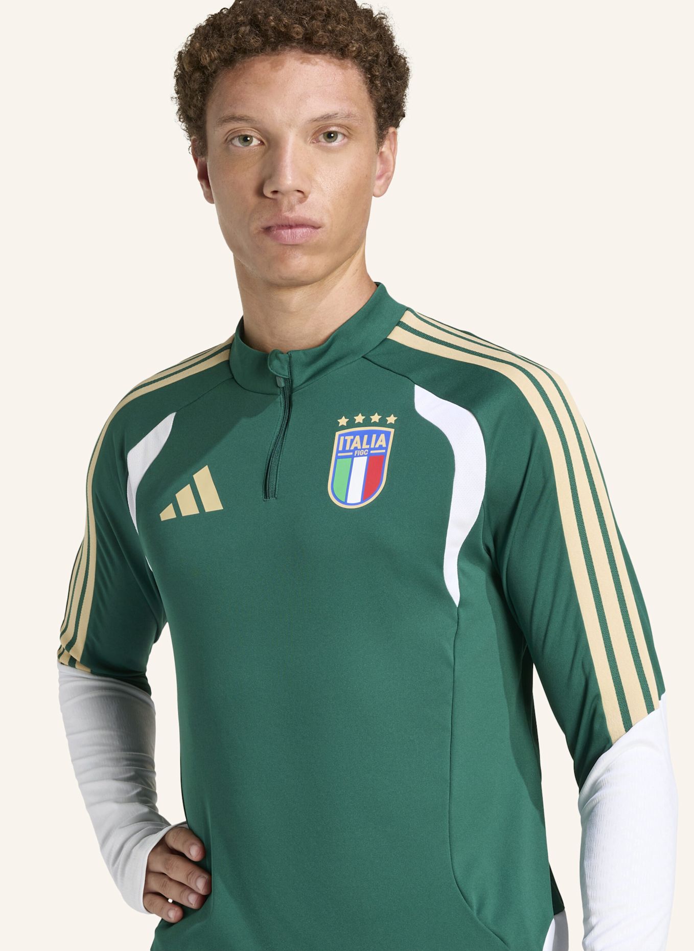 adidas ITALIEN 26 TIRO TRAININGSOBERTEIL: GRÜN