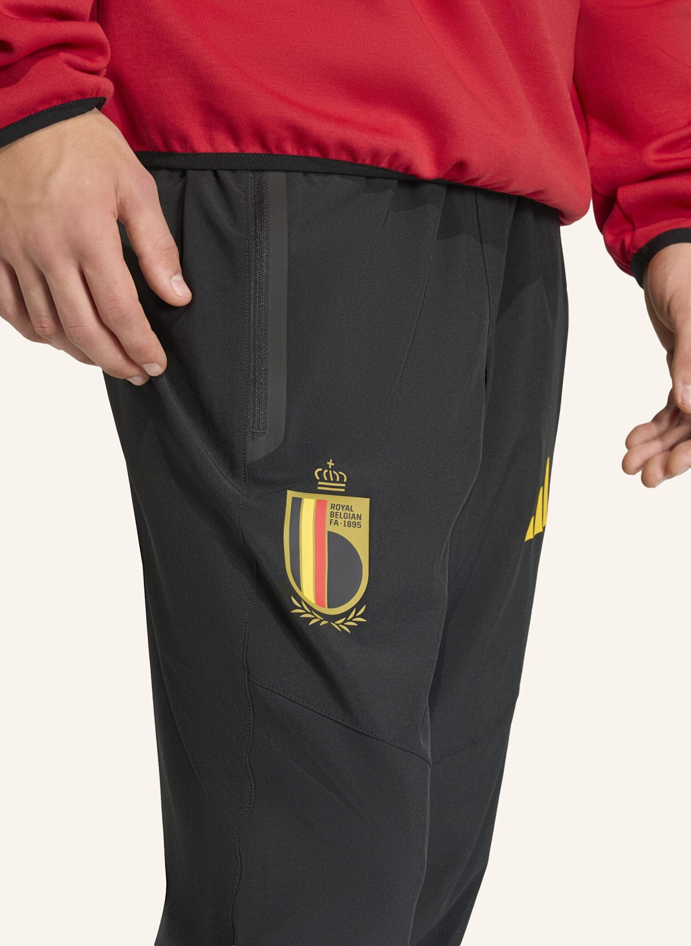 adidas BELGIUM TIRO TECH HOSE: SCHWARZ