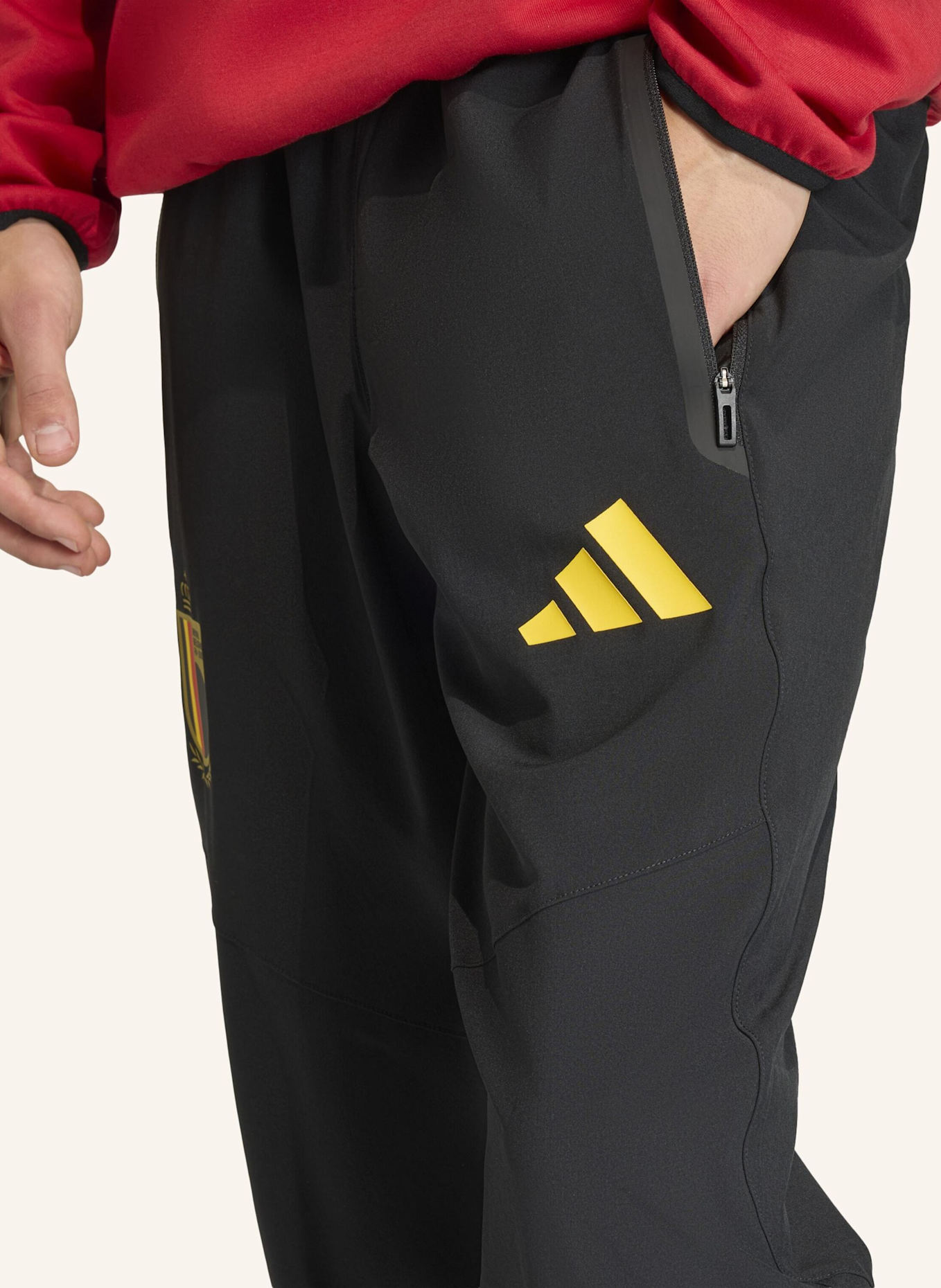 adidas BELGIUM TIRO TECH HOSE: SCHWARZ