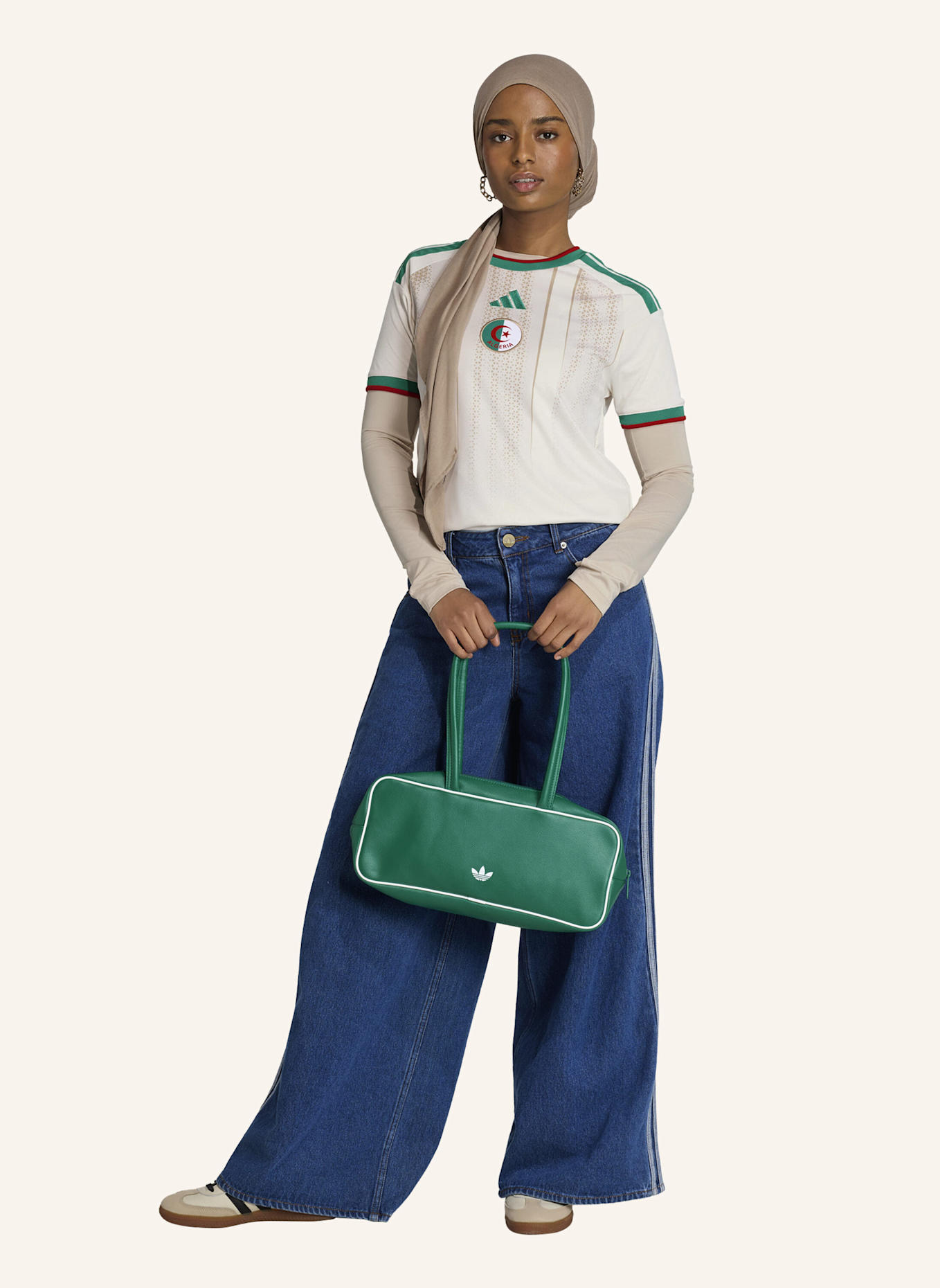 adidas ALGERIEN 26 HEIMTRIKOT: WEISS