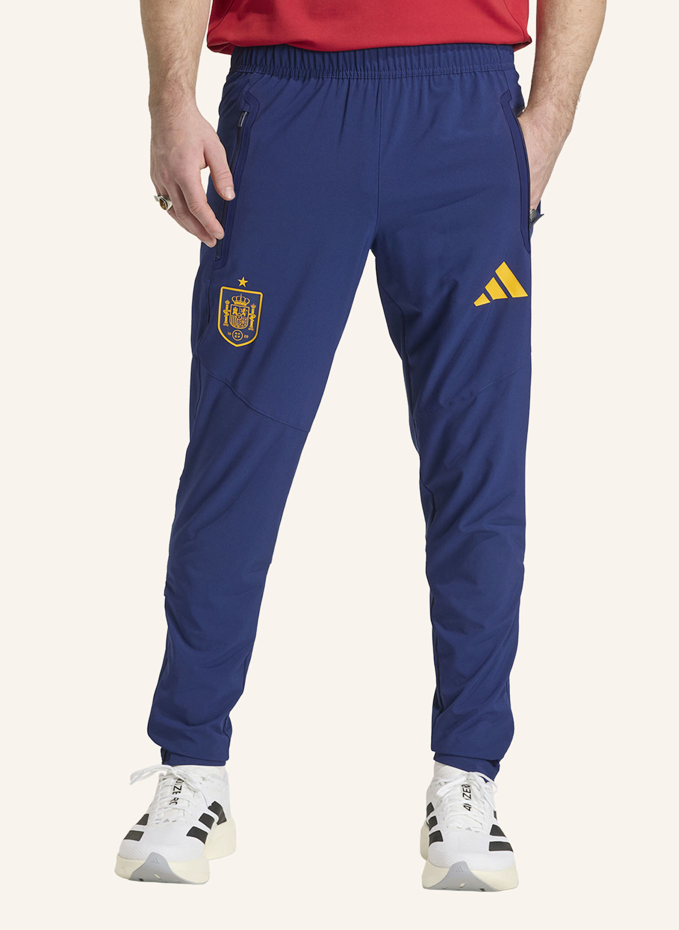 adidas SPANIEN TIRO REISEHOSE: BLAU