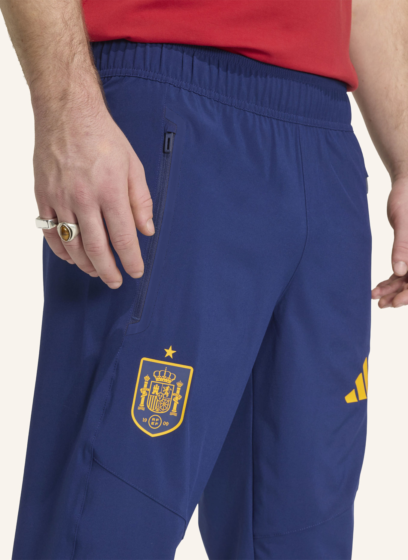 adidas SPANIEN TIRO REISEHOSE: BLAU