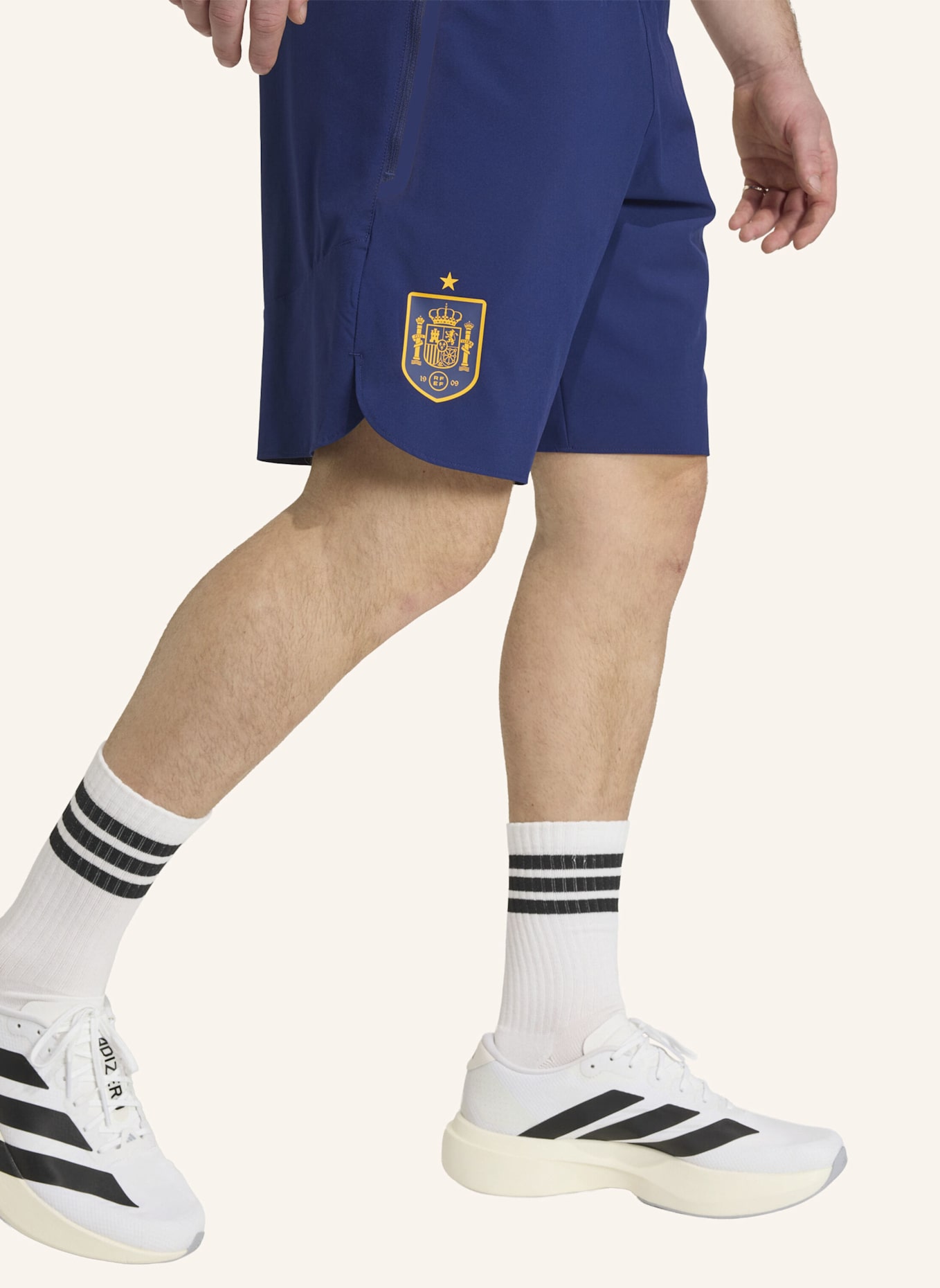 adidas SPANIEN TIRO TRAVEL SHORTS: BLAU