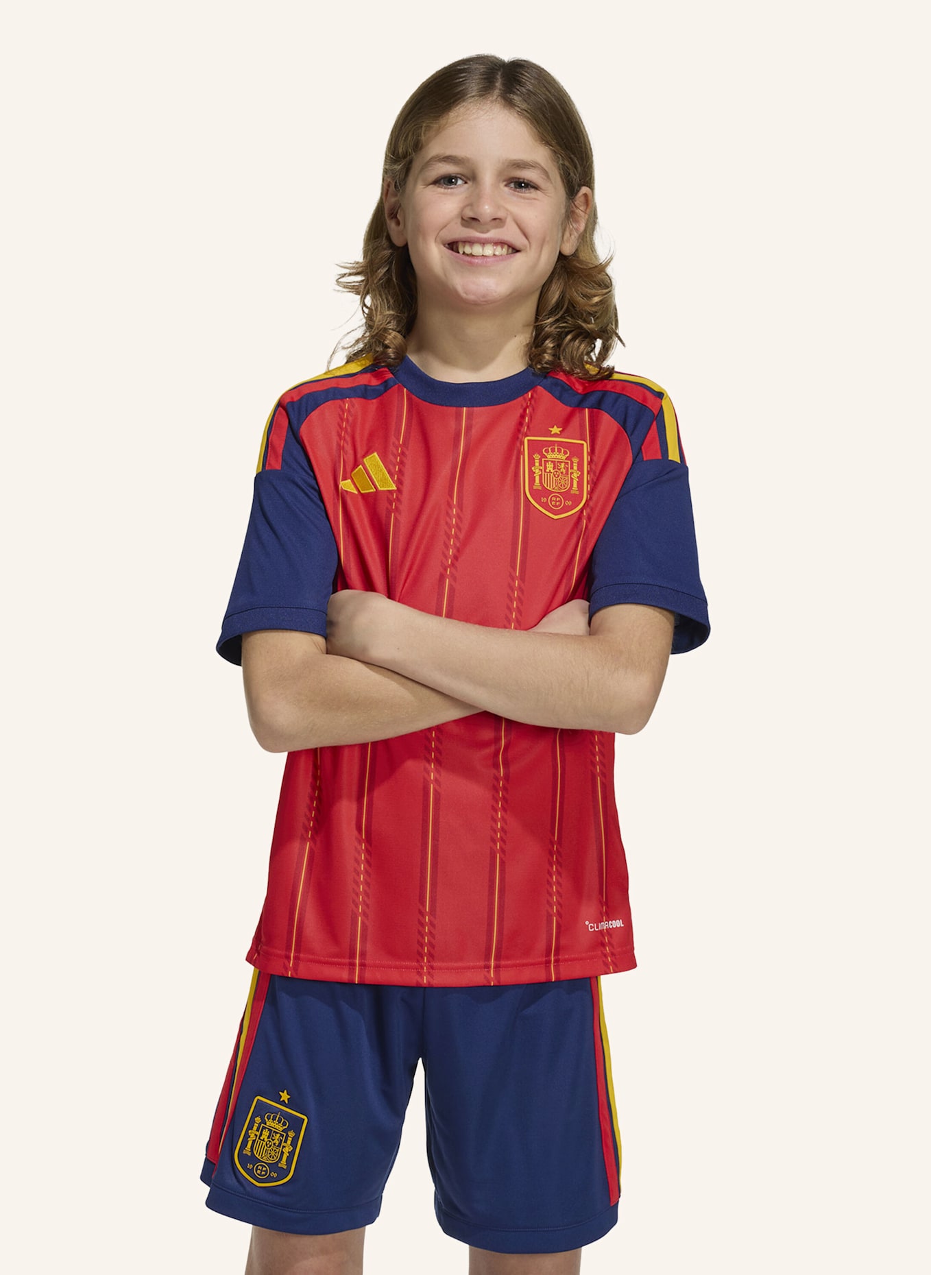 adidas SPANIEN 26 HEIMAUSRÜSTUNG JUNIOR: ROT