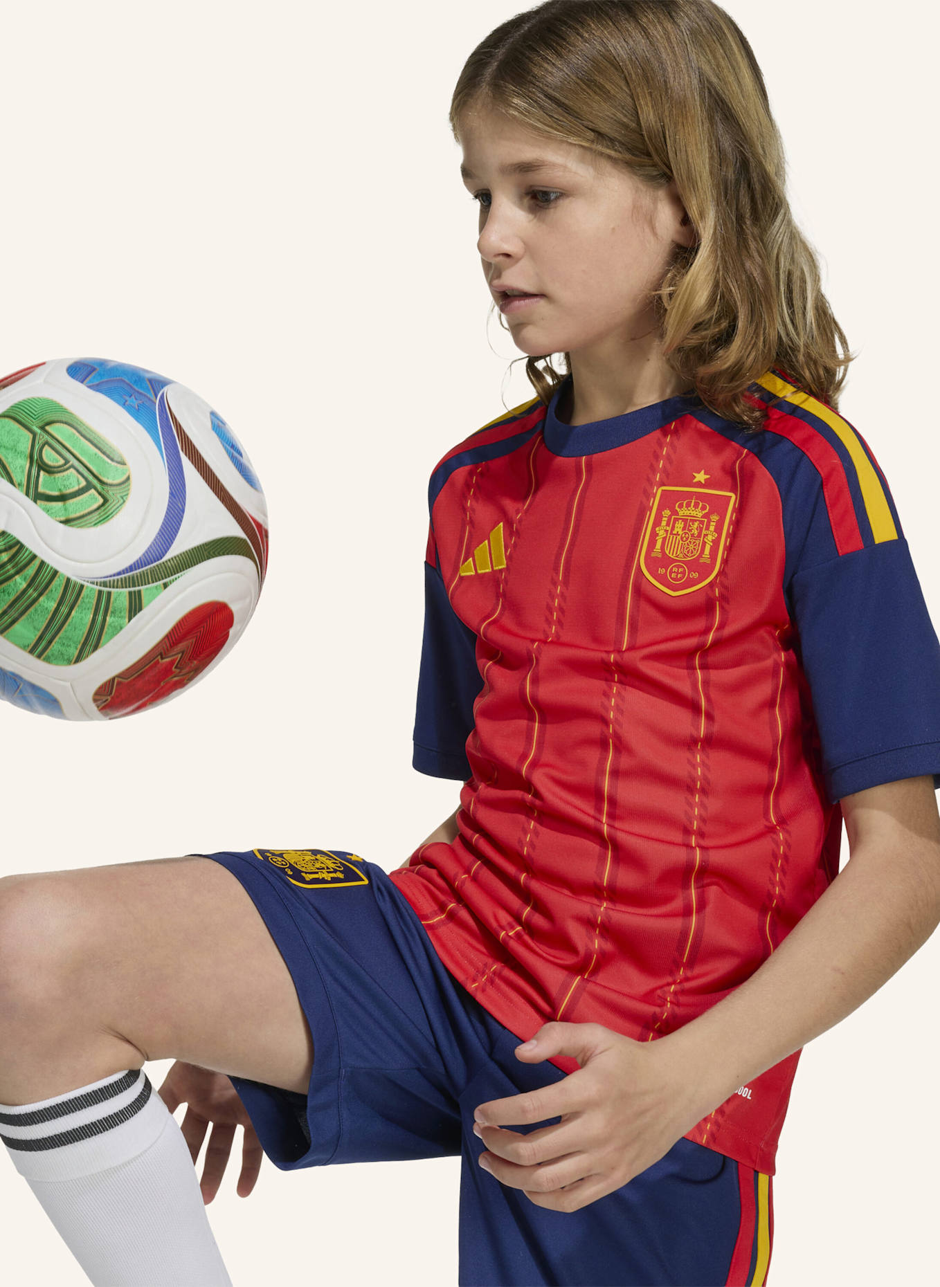 adidas SPANIEN 26 HEIMAUSRÜSTUNG JUNIOR: ROT