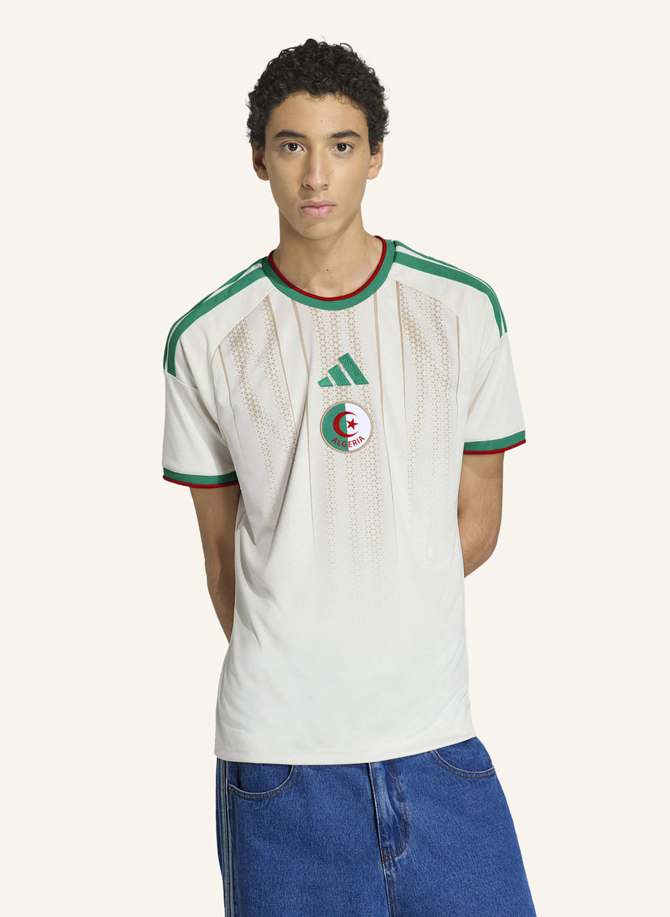 adidas ALGERIEN 26 HEIMTRIKOT: WEISS