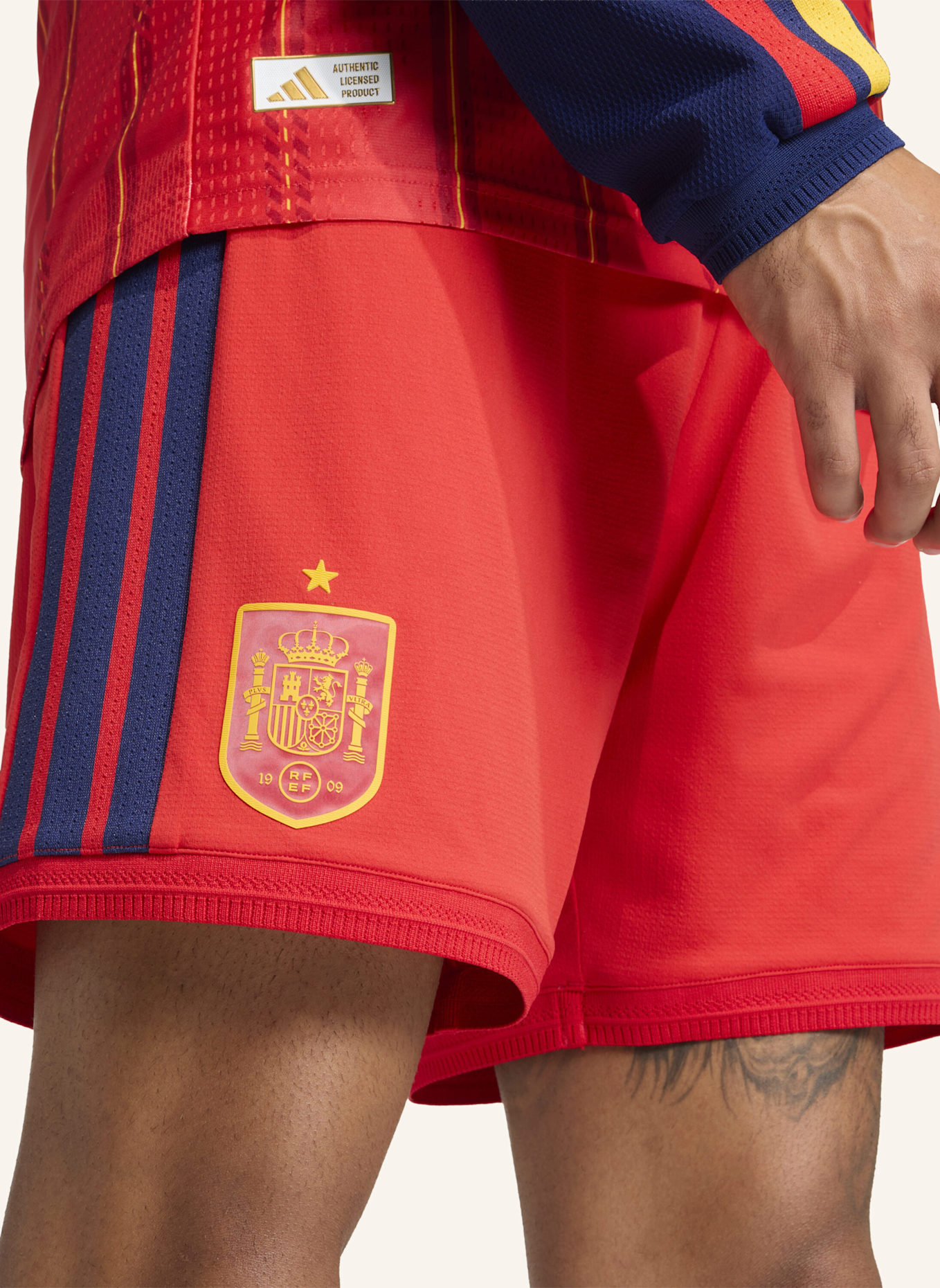 adidas SPANIEN 26 AUTHENTIC SHORTS: ROT