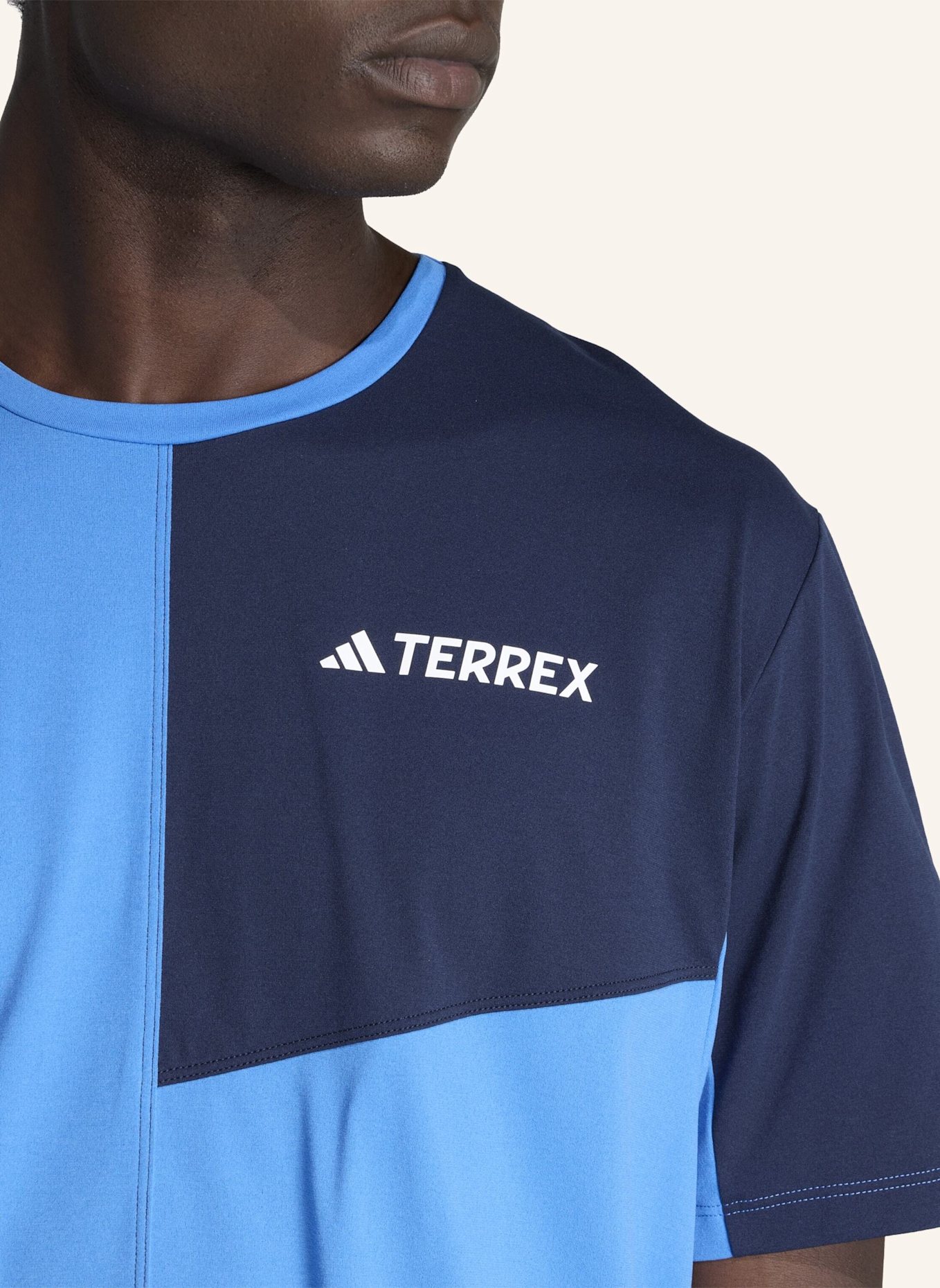 adidas TERREX T-Shirt TERREX MULTI CLIMACOOL: BLAU