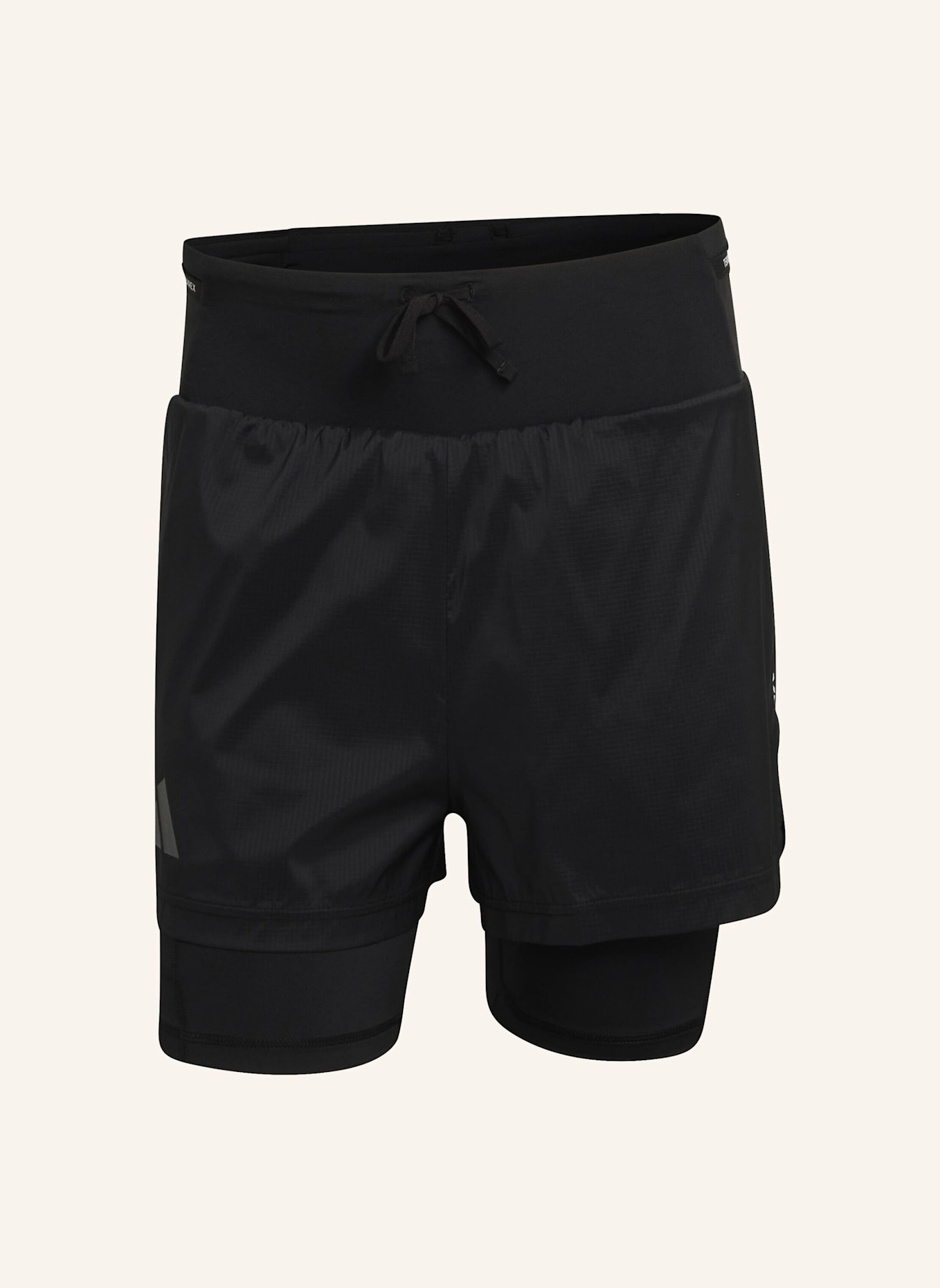 adidas TERREX TERREX XPLORIC 2IN1 SHORTS: SCHWARZ