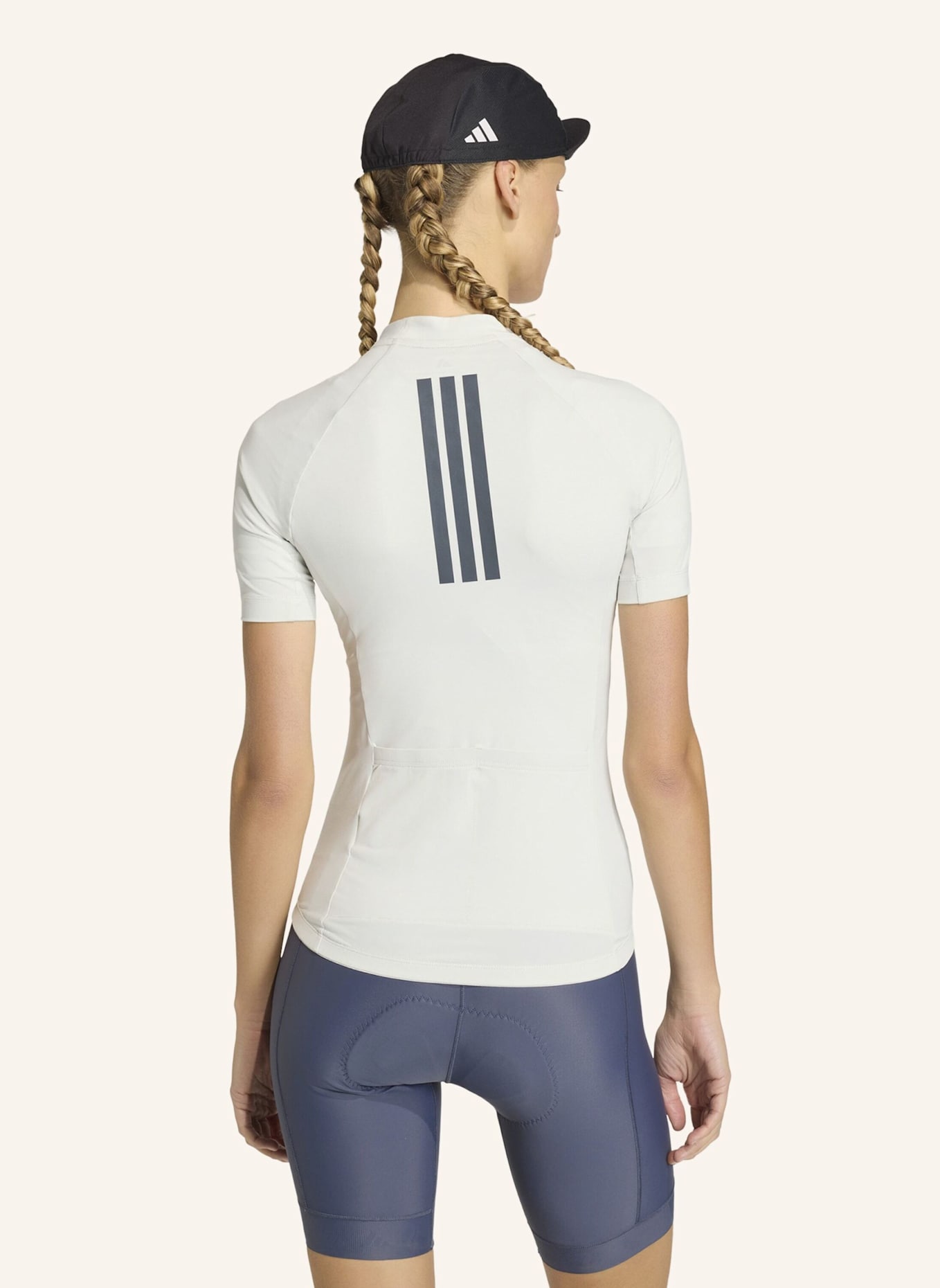 adidas ESSENTIALS FAHRRADTRIKOT: GRAU