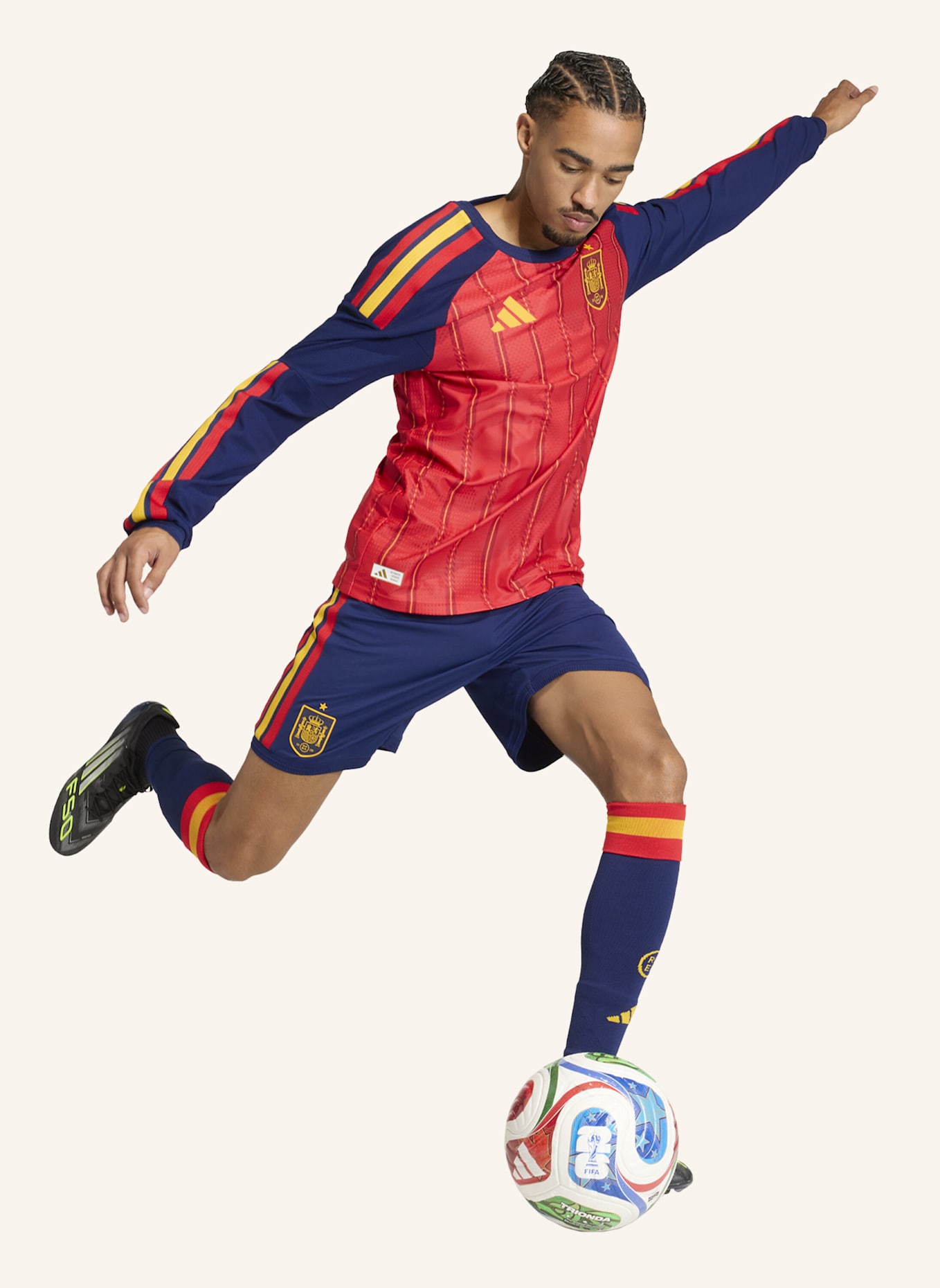 adidas SPANIEN 26 AUTHENTIC SHORTS: BLAU