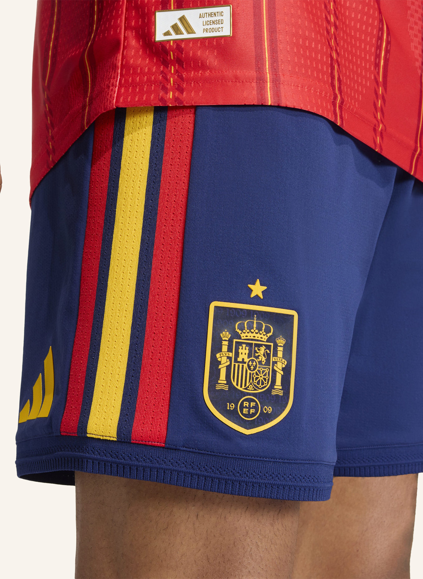 adidas SPANIEN 26 AUTHENTIC SHORTS: BLAU