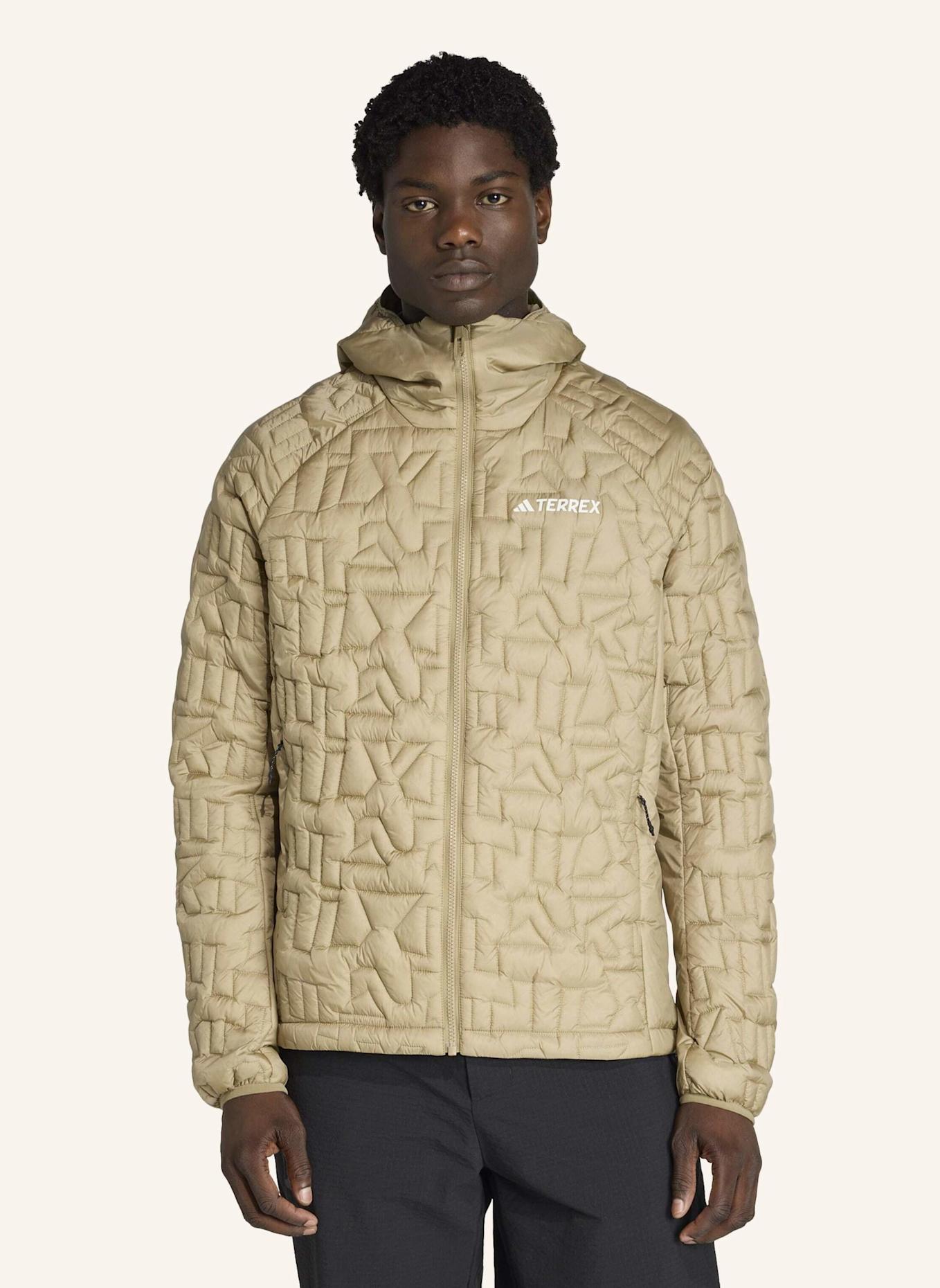 adidas TERREX Steppjacke TERREX XPERIOR PRIMALOFT LOOSE FILL HOODED: BEIGE