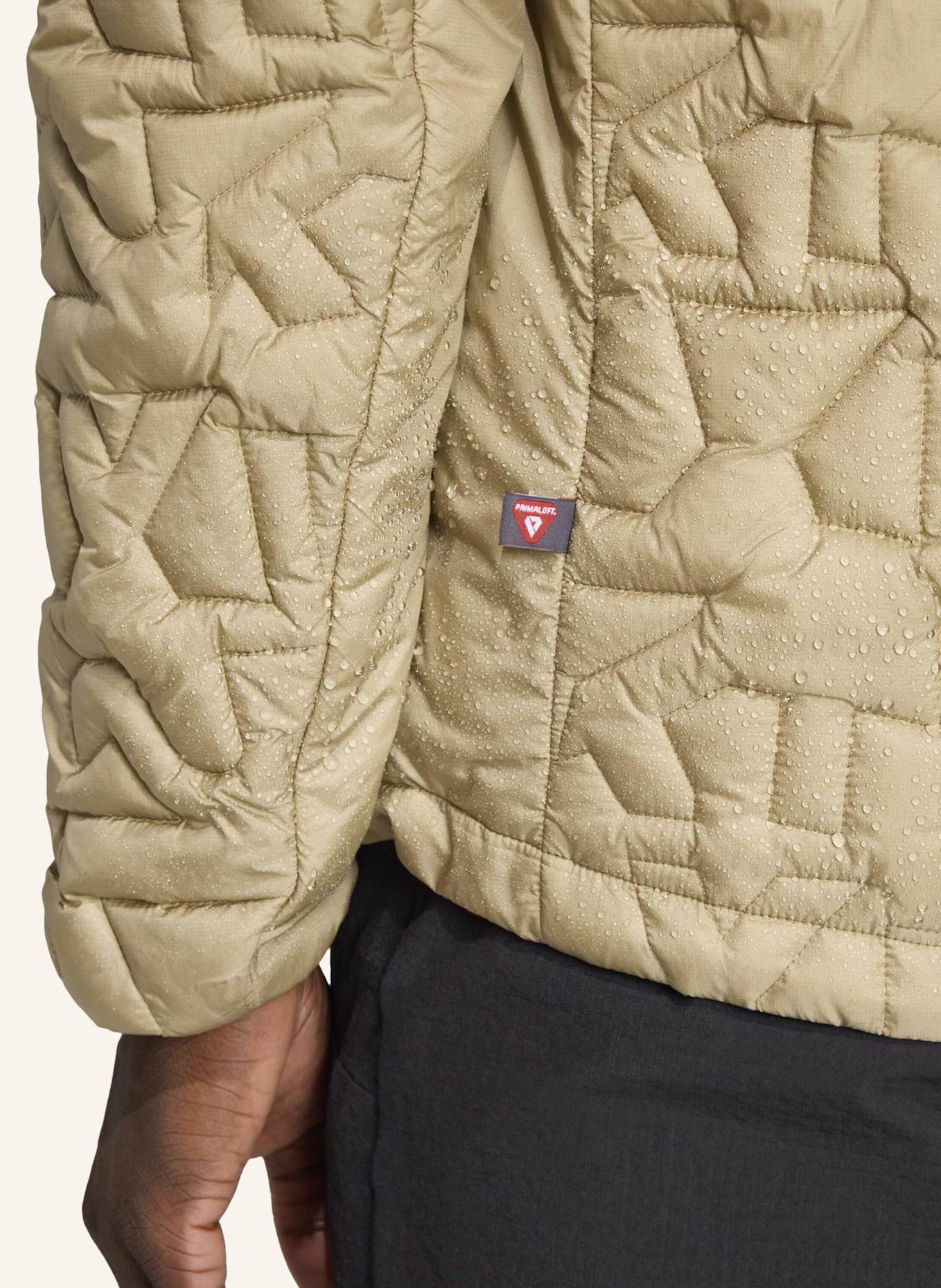 adidas TERREX Steppjacke TERREX XPERIOR PRIMALOFT LOOSE FILL HOODED: BEIGE